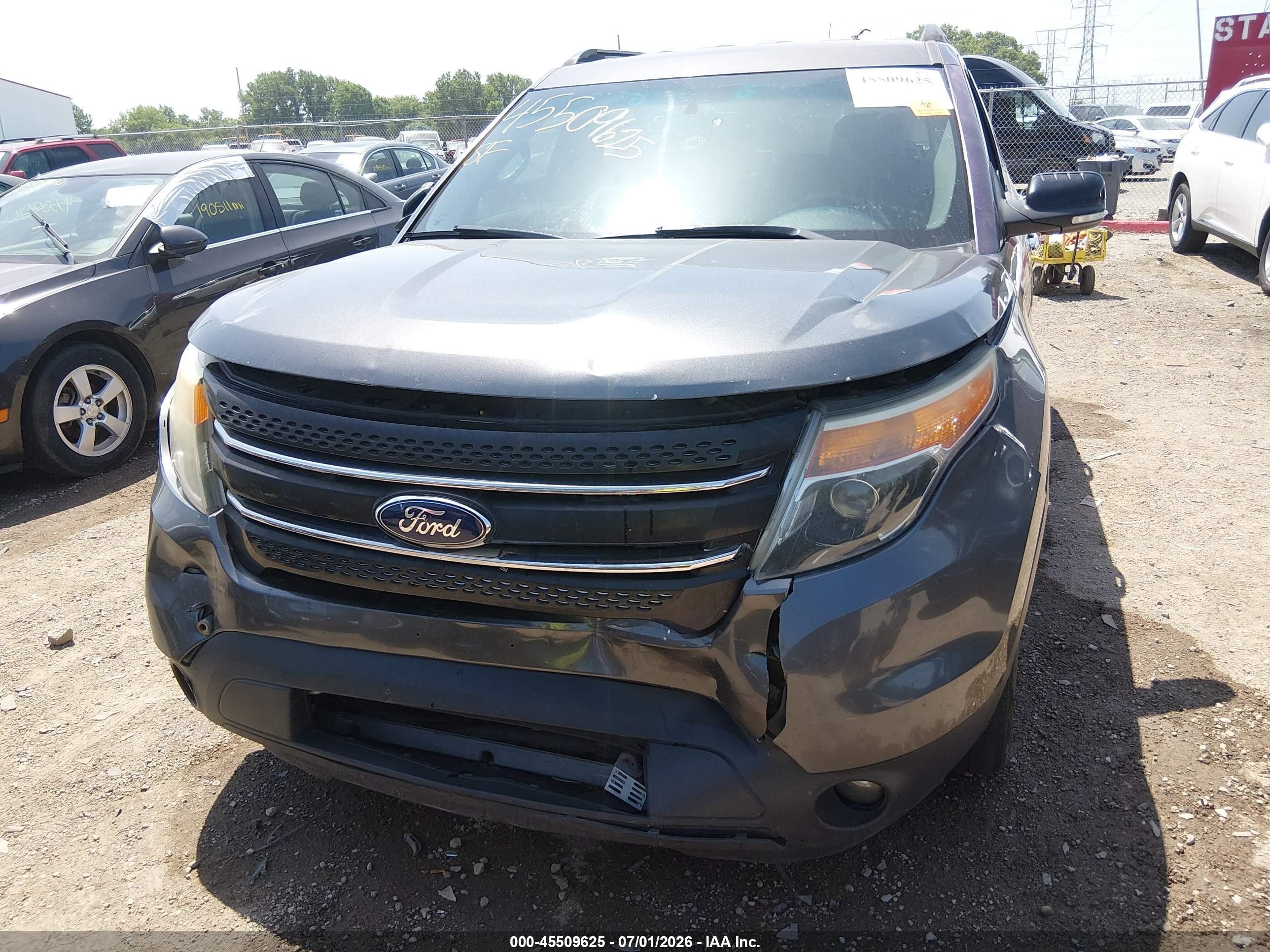 2015 Ford Explorer Xlt Серый vin: 1FM5K7D89FGB09755