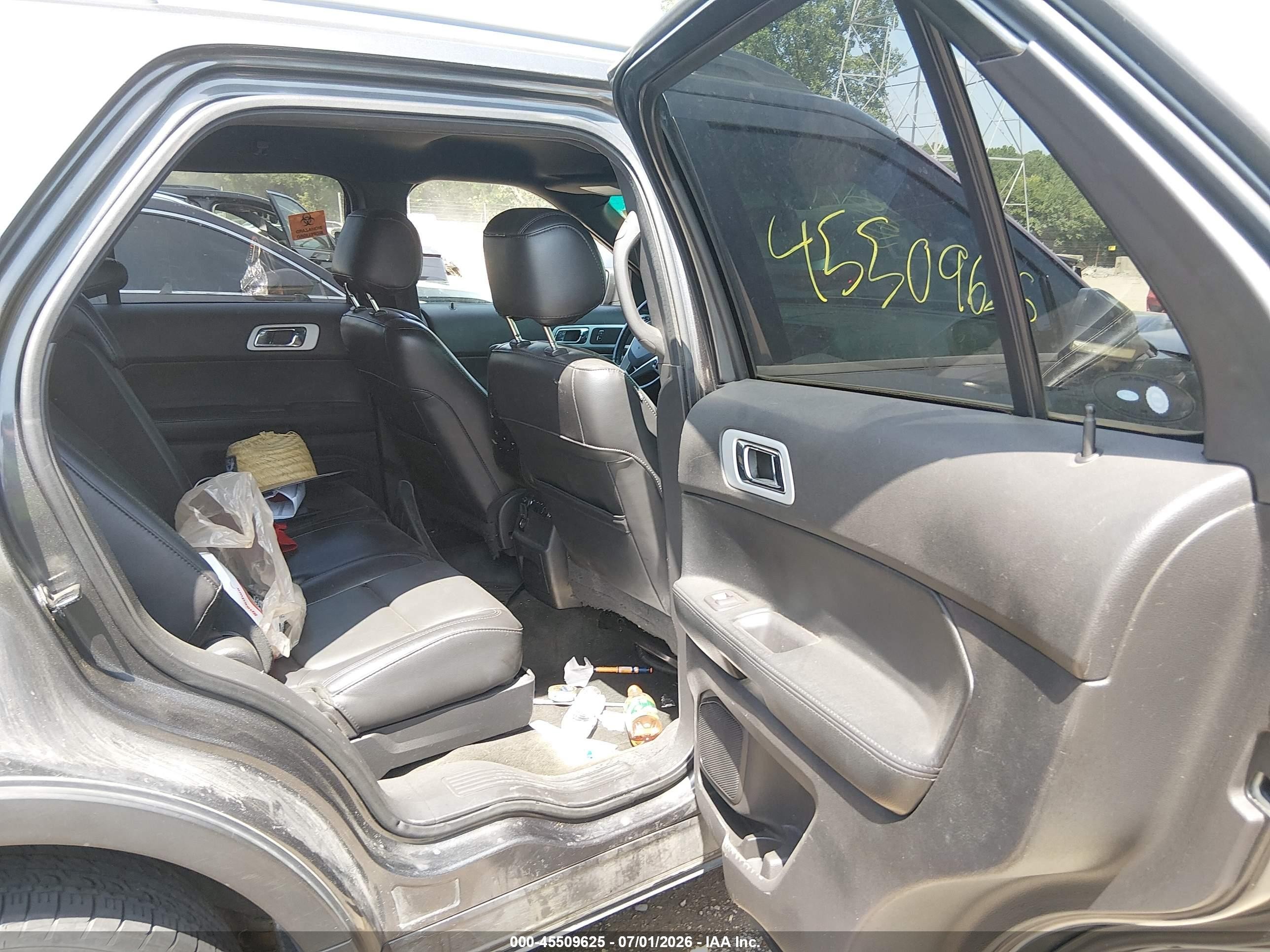 2015 Ford Explorer Xlt Серый vin: 1FM5K7D89FGB09755