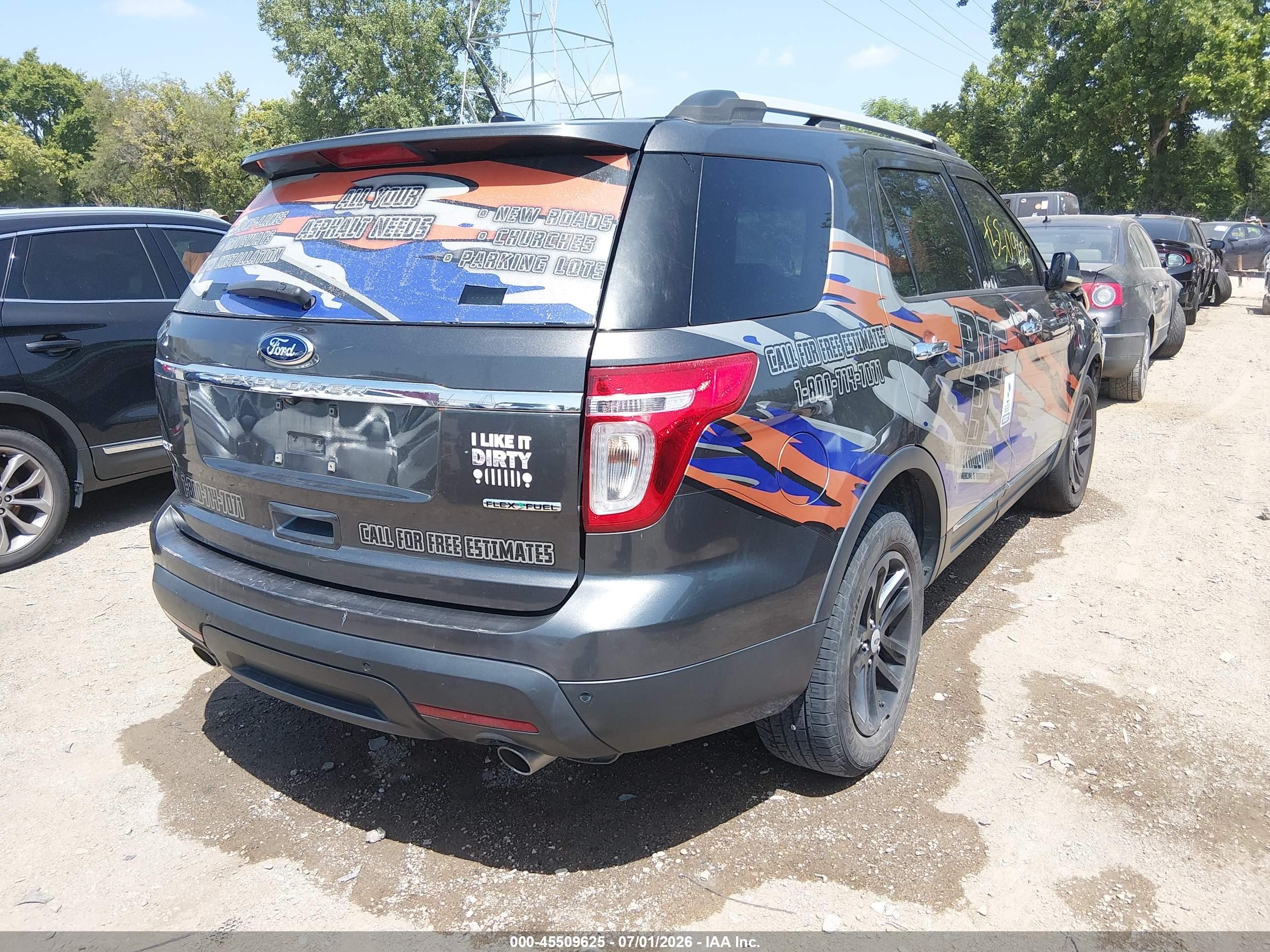 2015 Ford Explorer Xlt Серый vin: 1FM5K7D89FGB09755