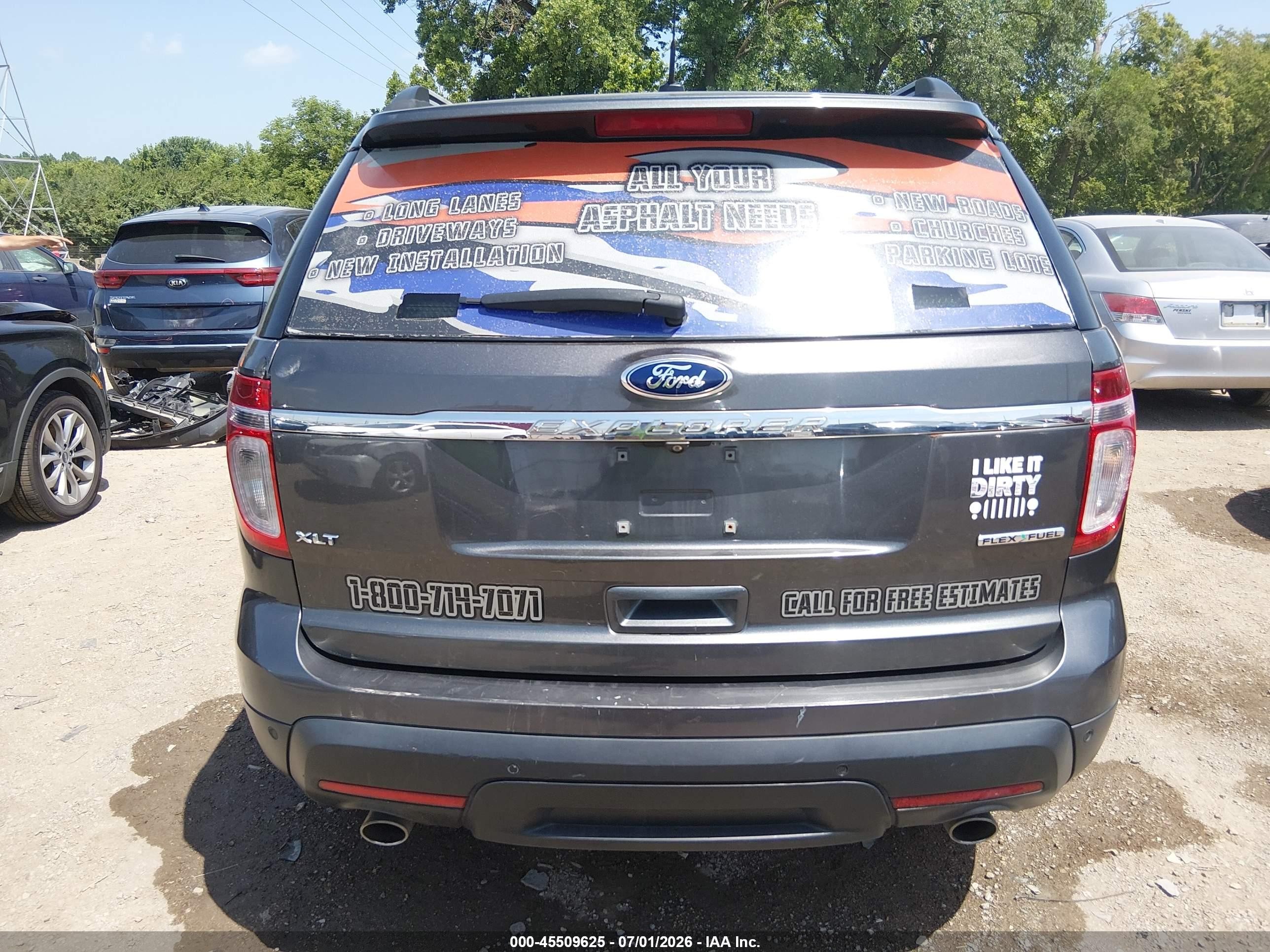 2015 Ford Explorer Xlt Серый vin: 1FM5K7D89FGB09755
