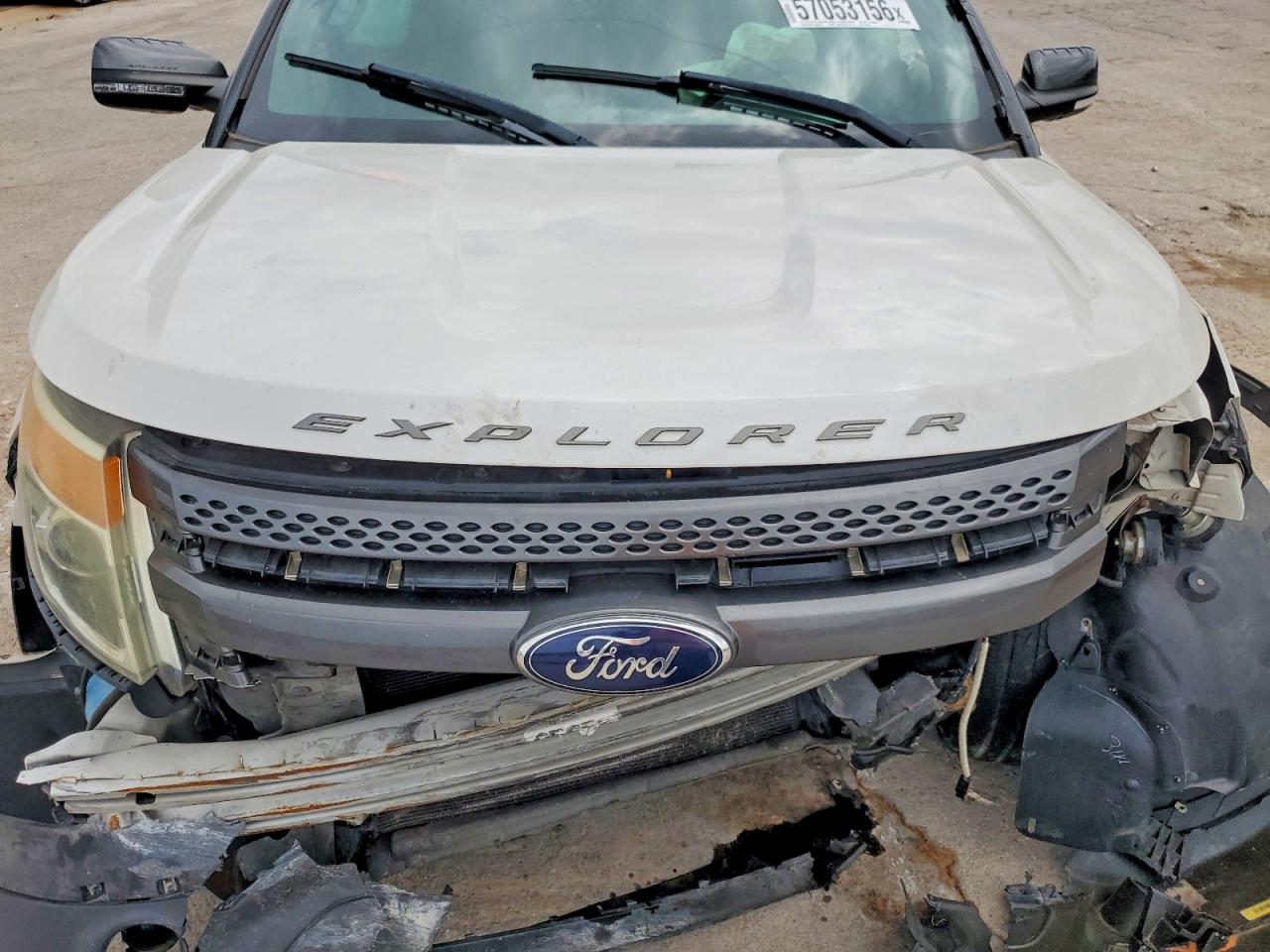 2015 Ford Explorer Xlt Белый vin: 1FM5K7D89FGB11697