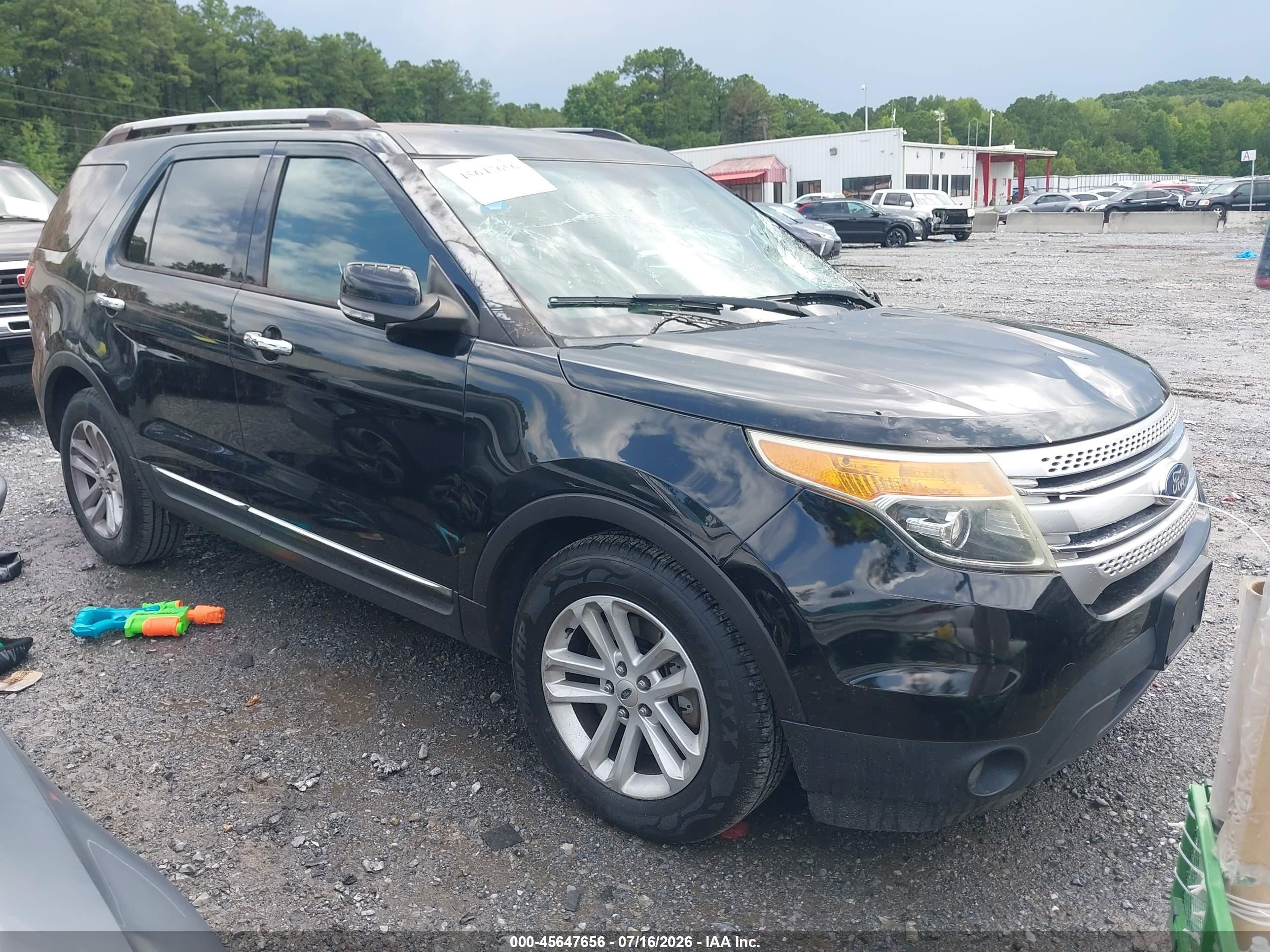 2015 Ford Explorer Xlt Black vin: 1FM5K7D89FGB95407