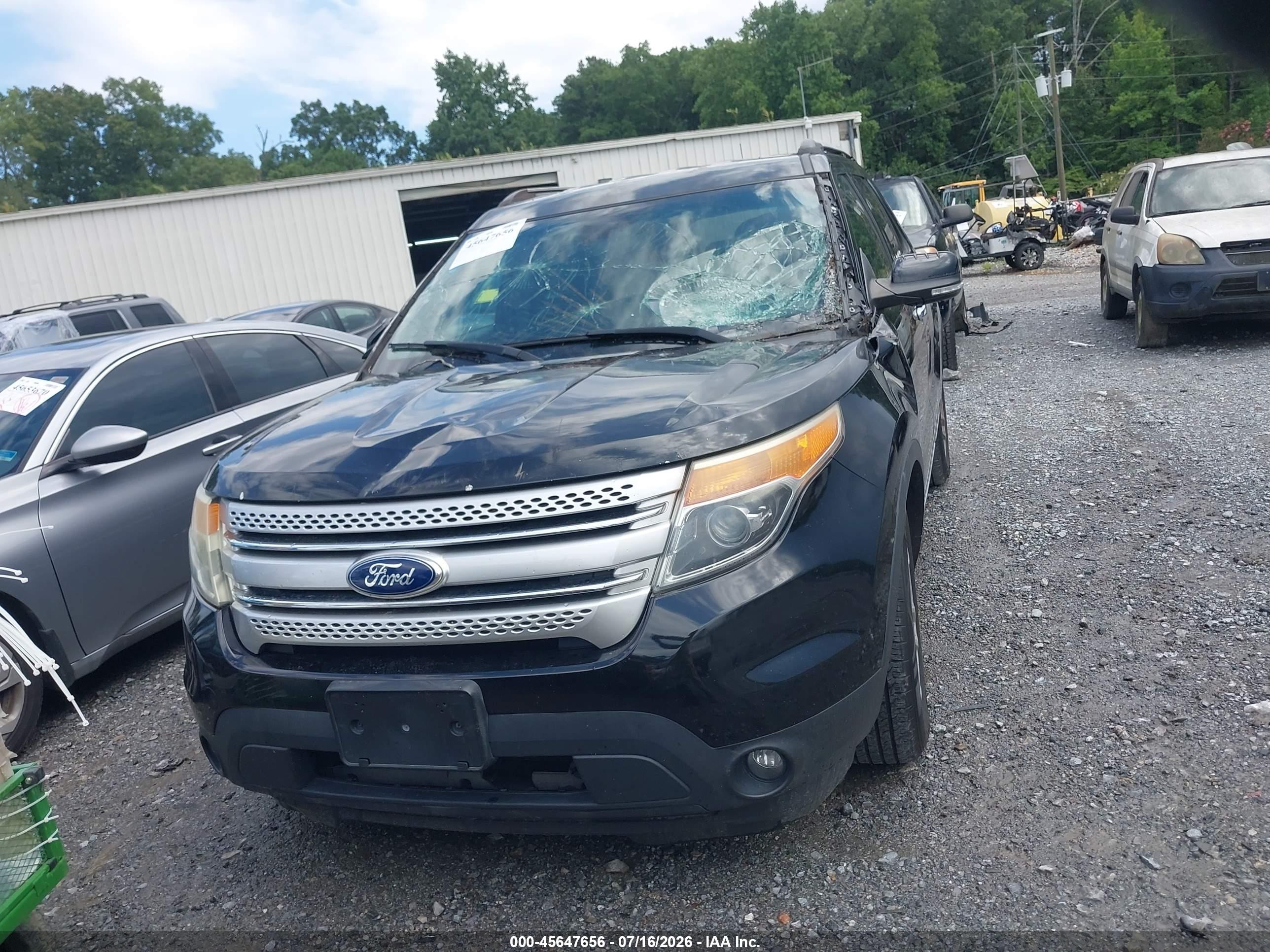 2015 Ford Explorer Xlt Black vin: 1FM5K7D89FGB95407