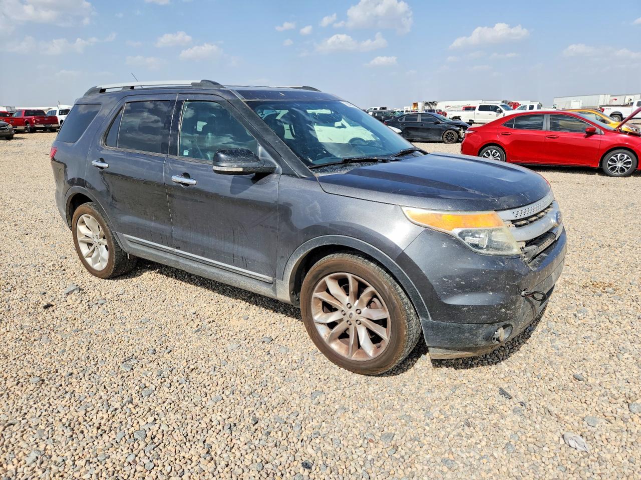 2015 Ford Explorer Xlt Серый vin: 1FM5K7D89FGB95794