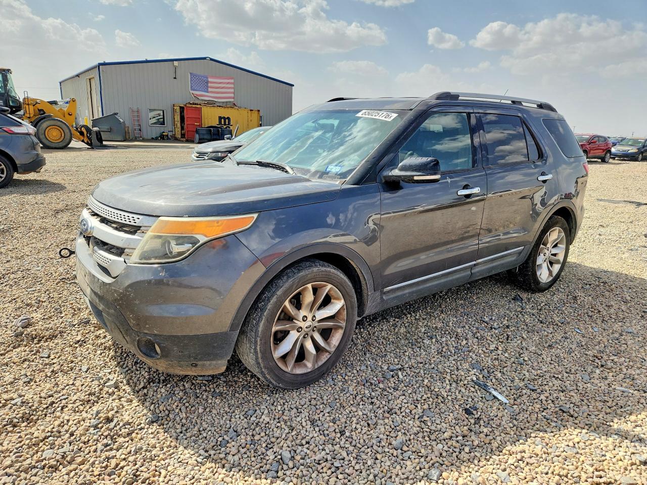 2015 Ford Explorer Xlt Gray vin: 1FM5K7D89FGB95794