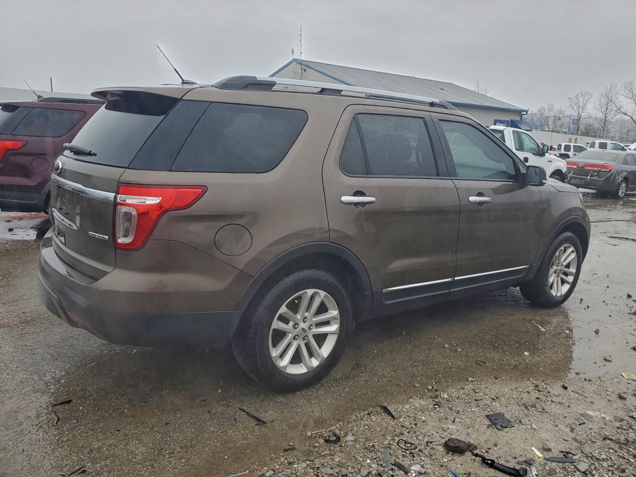 2015 Ford Explorer Xlt Maroon vin: 1FM5K7D89FGC02615