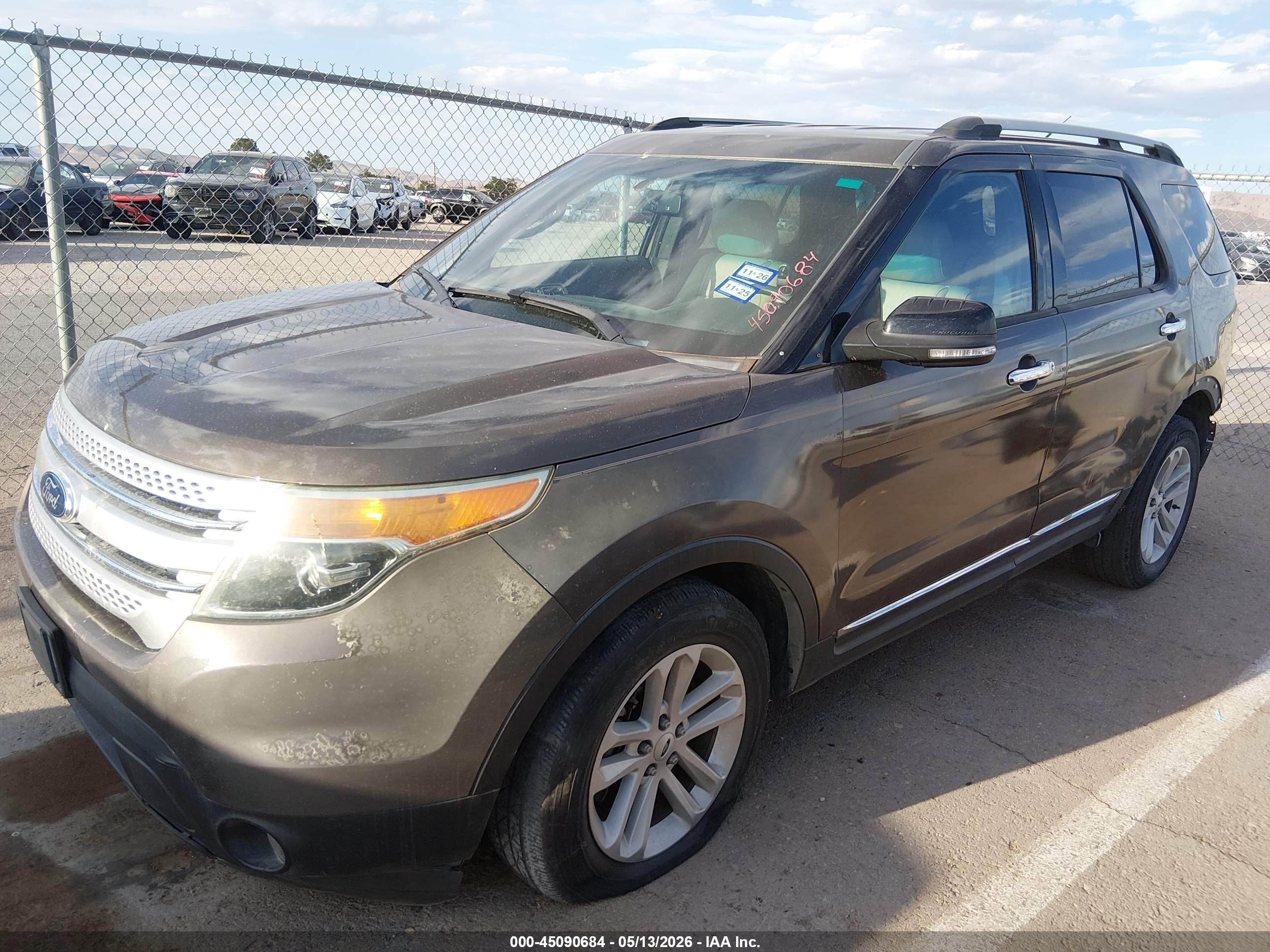 2015 Ford Explorer Xlt Dark Brown vin: 1FM5K7D89FGC04901