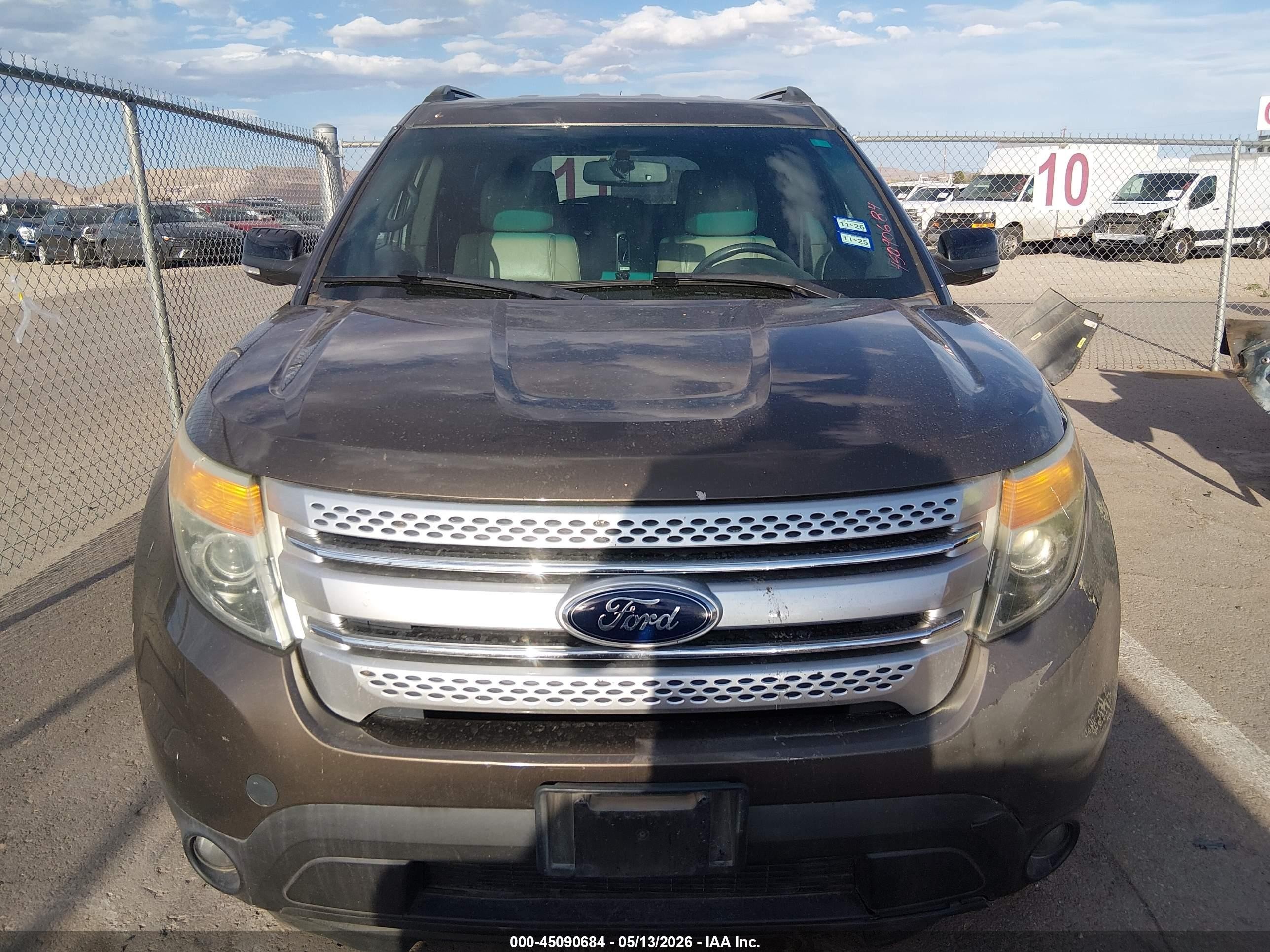 2015 Ford Explorer Xlt Dark Brown vin: 1FM5K7D89FGC04901