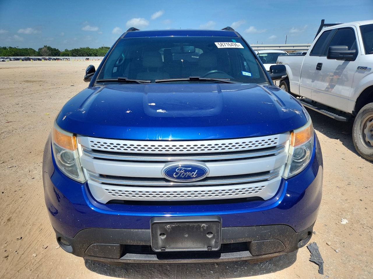 2015 Ford Explorer Xlt Синий vin: 1FM5K7D89FGC37655