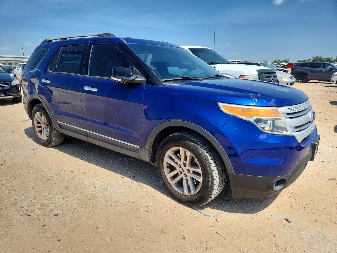 2015 Ford Explorer Xlt Синий vin: 1FM5K7D89FGC37655