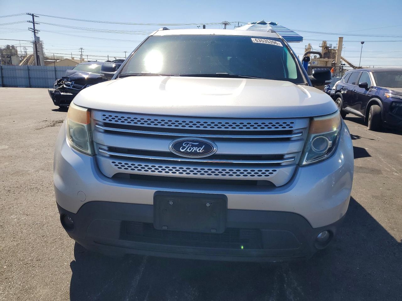 2015 Ford Explorer Xlt Silver vin: 1FM5K7D89FGC39986