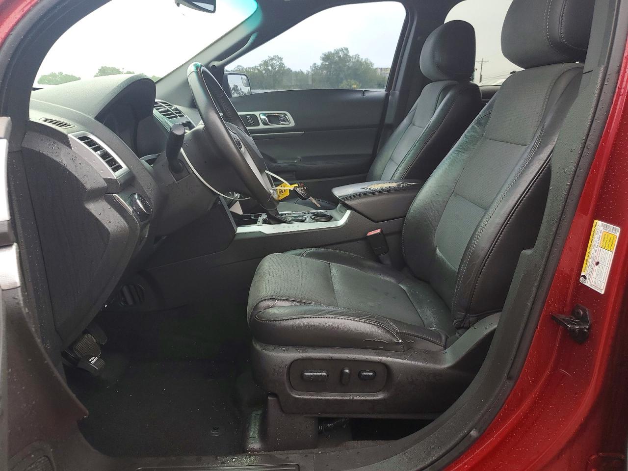 2015 Ford Explorer Xlt Red vin: 1FM5K7D89FGC58229
