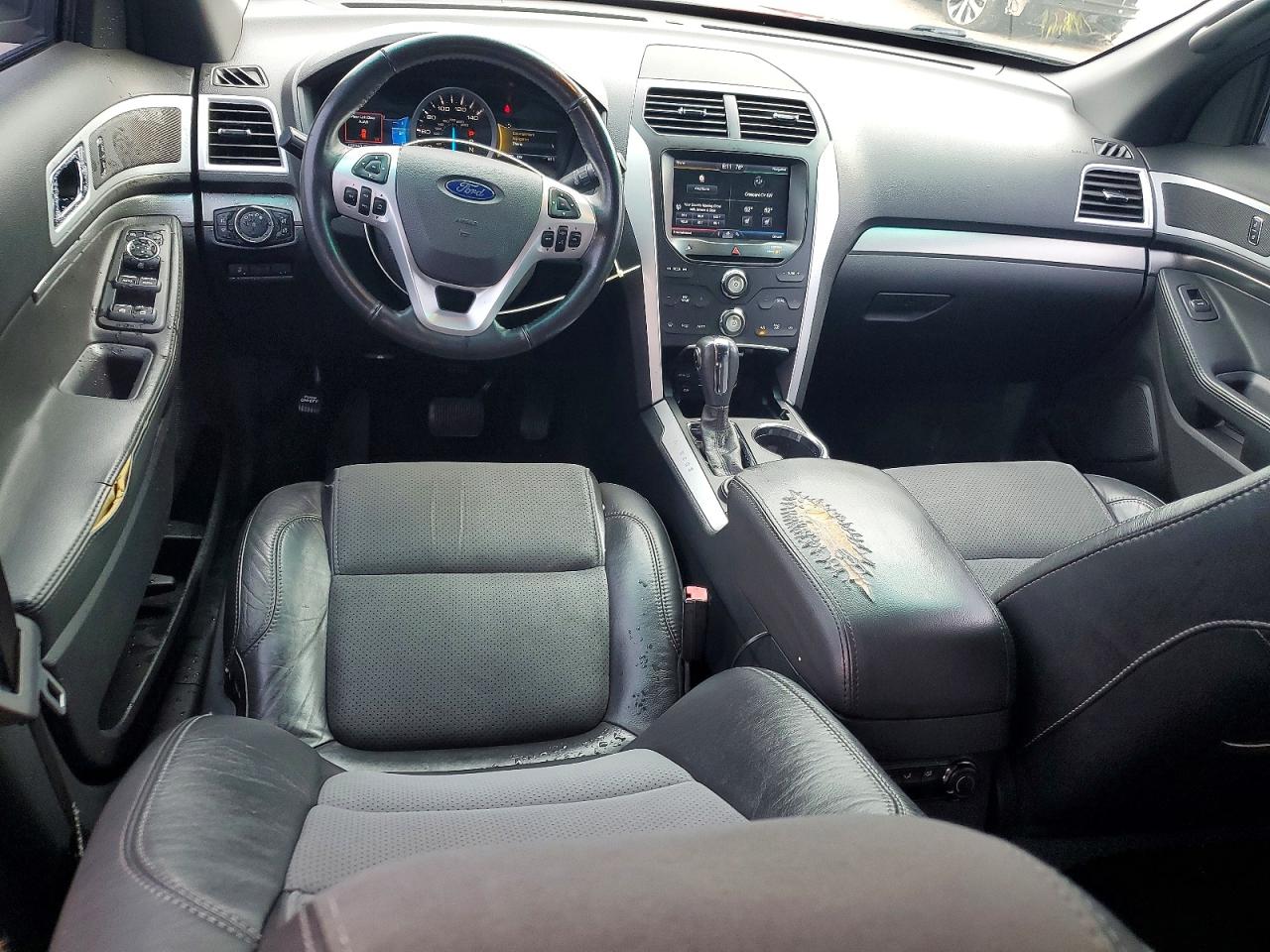 2015 Ford Explorer Xlt Red vin: 1FM5K7D89FGC58229