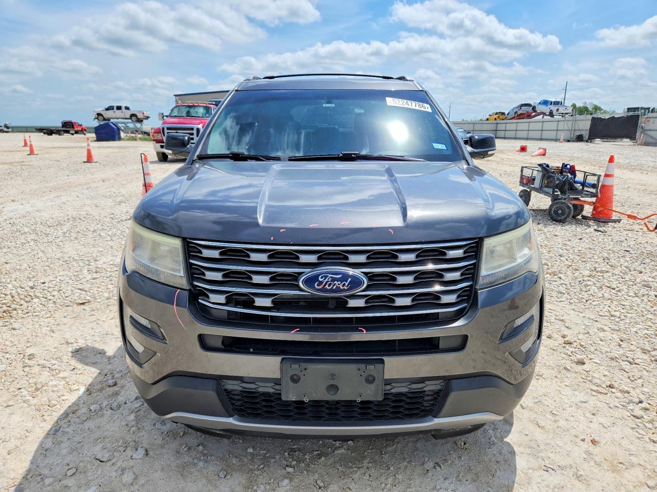 2017 Ford Explorer Xlt Gray vin: 1FM5K7D89HGD03110