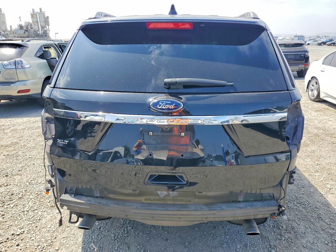 2017 Ford Explorer Xlt Black vin: 1FM5K7D89HGD03866