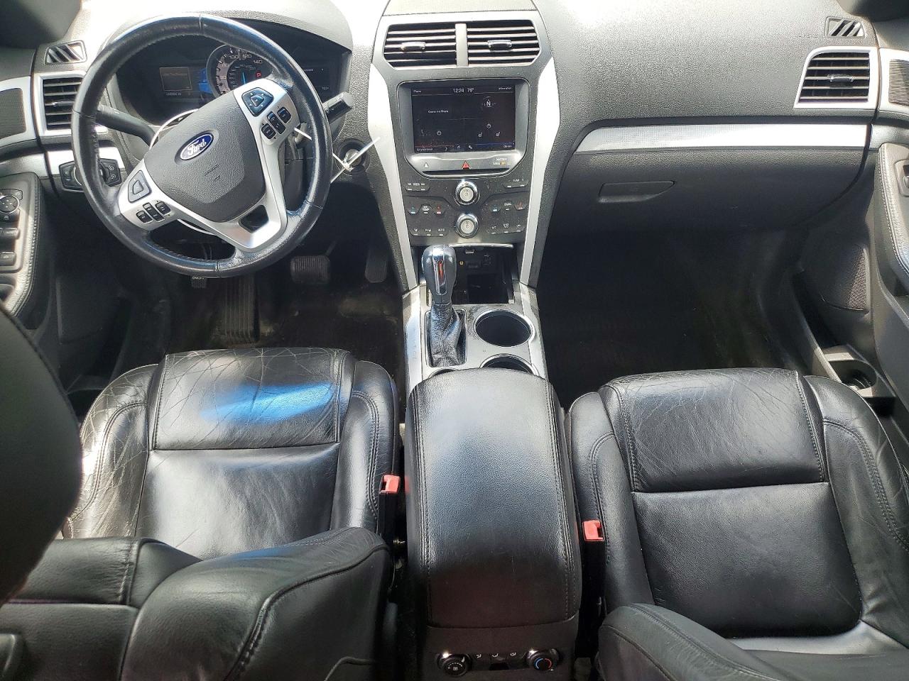 2013 Ford Explorer Xlt White vin: 1FM5K7D8XDGA29703