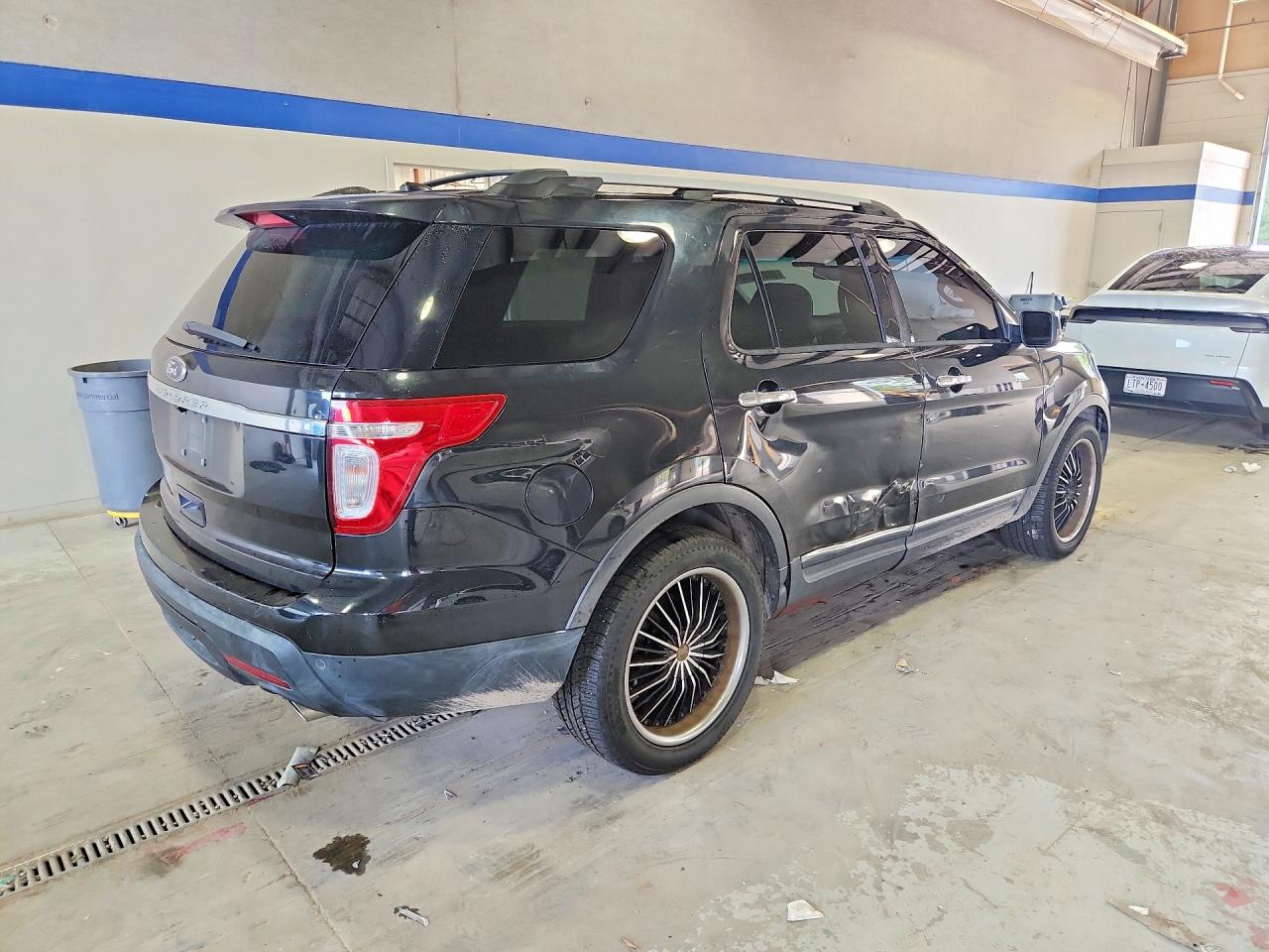 2013 Ford Explorer Xlt Black vin: 1FM5K7D8XDGA32973
