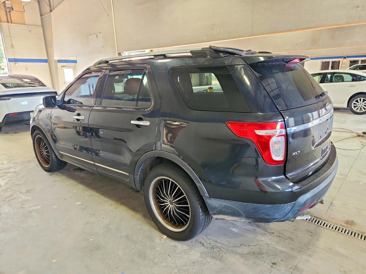 2013 Ford Explorer Xlt Black vin: 1FM5K7D8XDGA32973