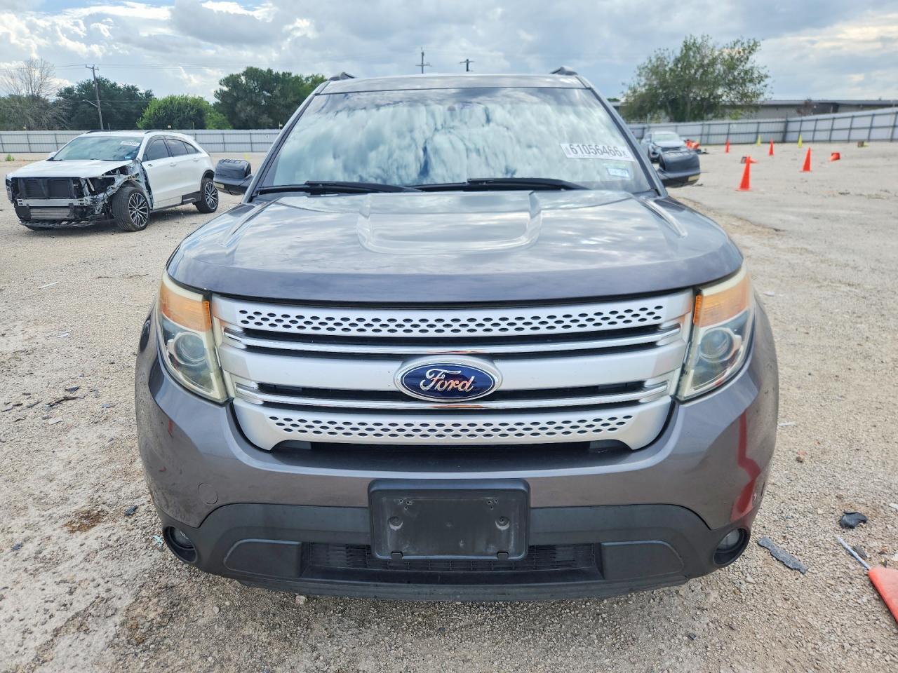 2013 Ford Explorer Xlt Gray vin: 1FM5K7D8XDGA41012