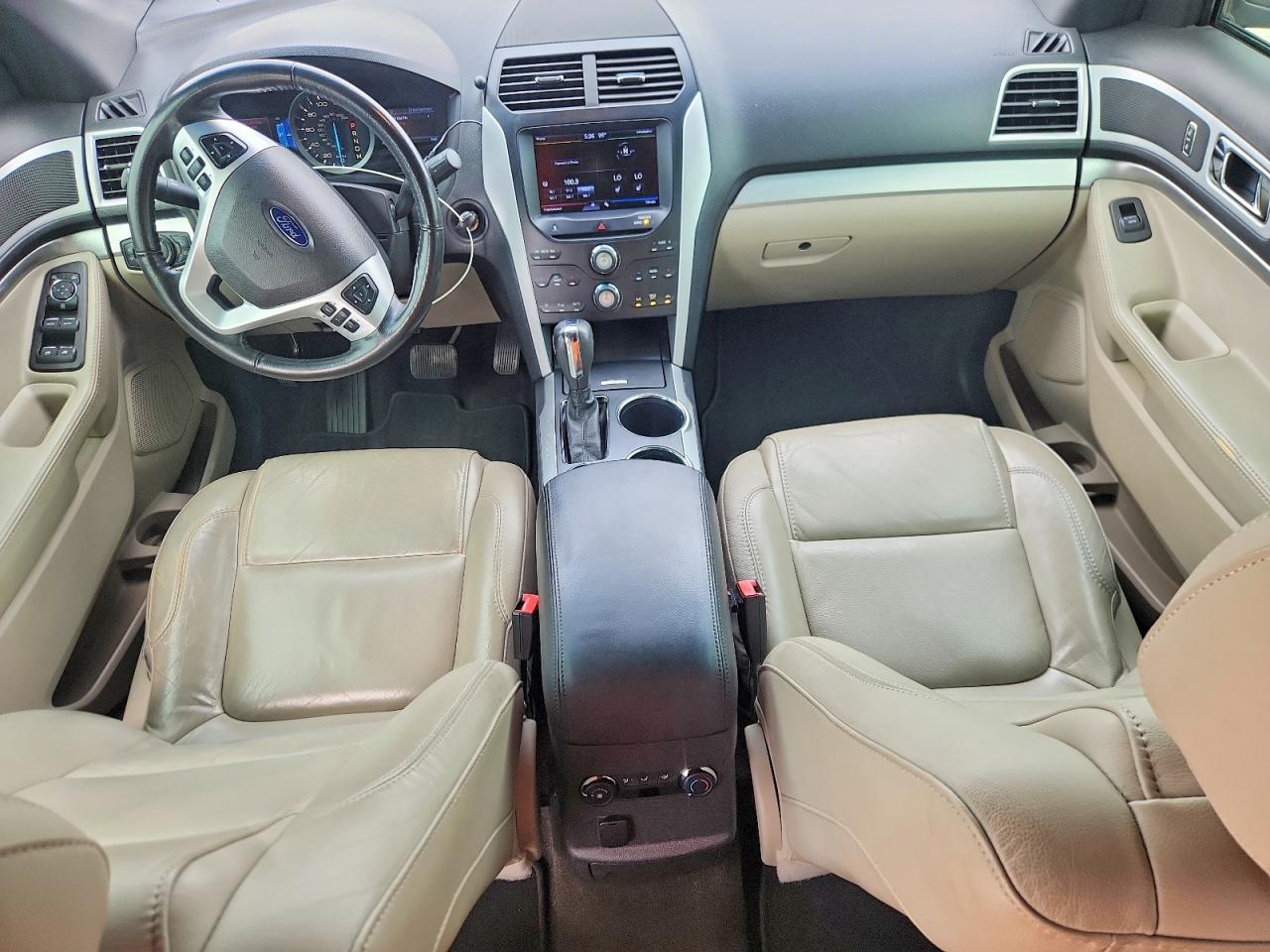 2013 Ford Explorer Xlt Gray vin: 1FM5K7D8XDGA41012