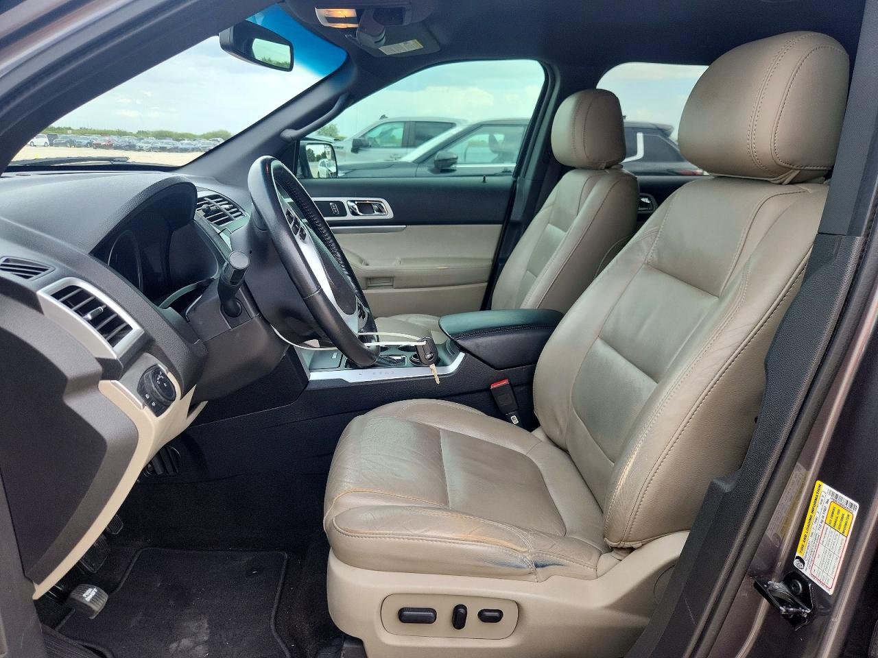 2013 Ford Explorer Xlt Gray vin: 1FM5K7D8XDGA41012
