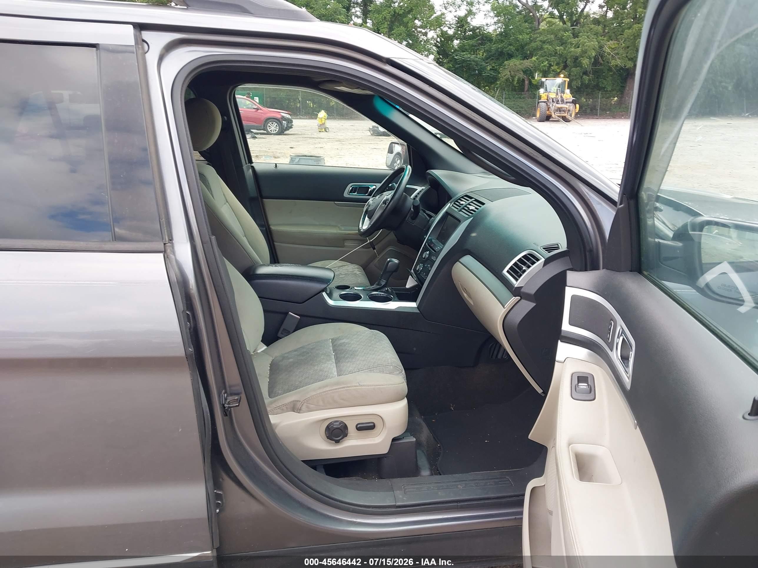 2013 Ford Explorer Xlt Gray vin: 1FM5K7D8XDGA52608