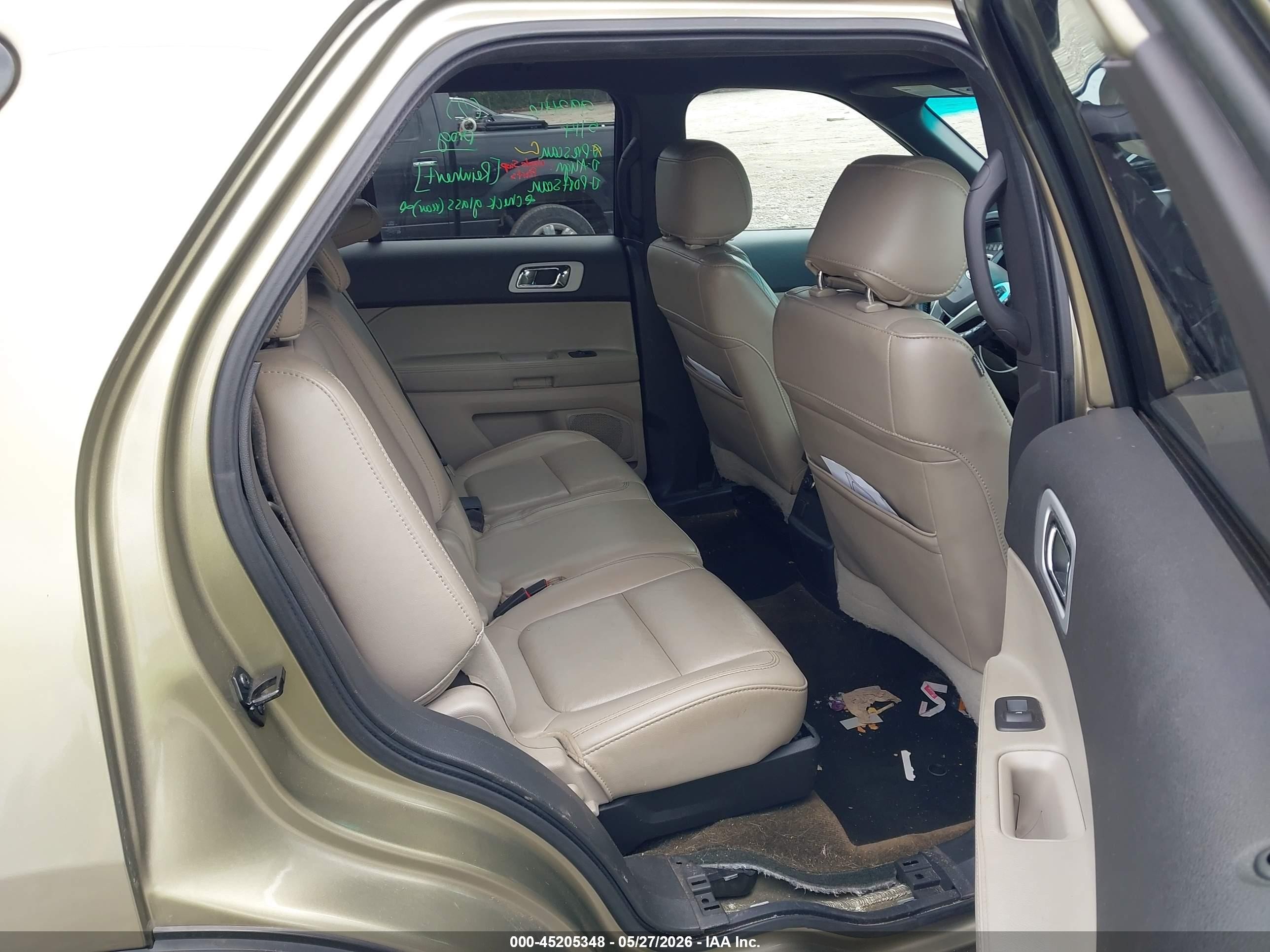 2013 Ford Explorer Xlt Green vin: 1FM5K7D8XDGC25530