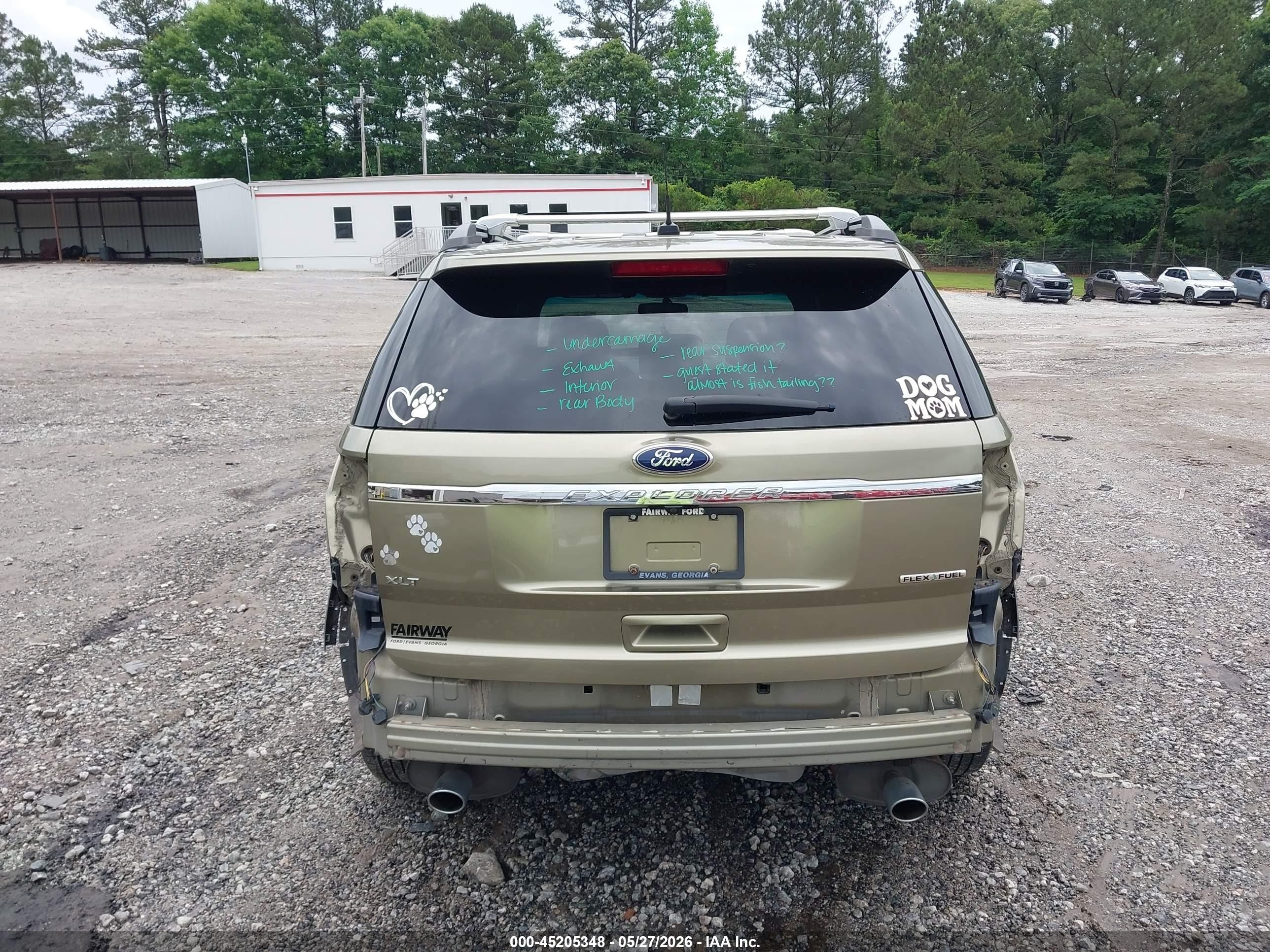 2013 Ford Explorer Xlt Green vin: 1FM5K7D8XDGC25530