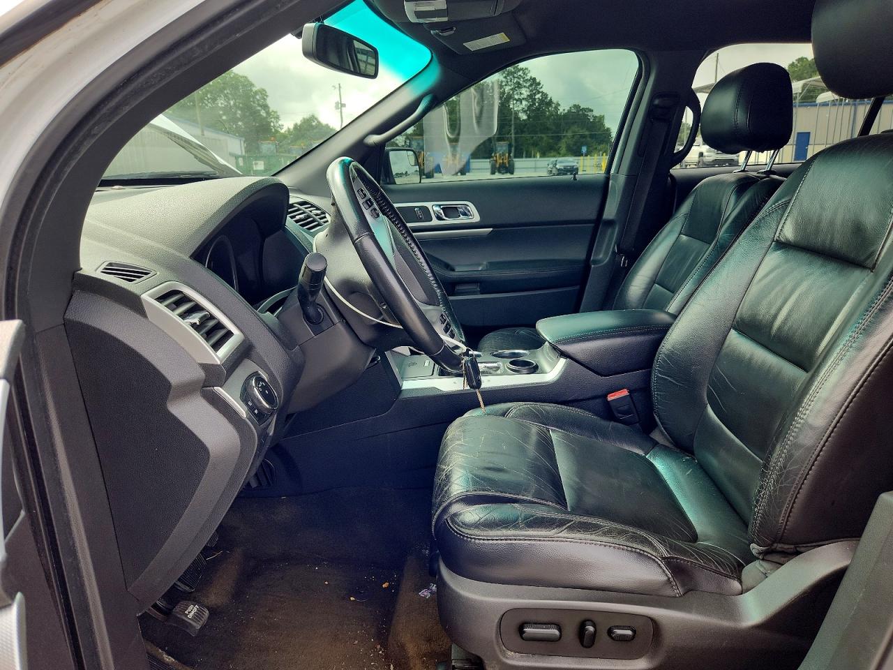 2013 Ford Explorer Xlt White vin: 1FM5K7D8XDGC57443