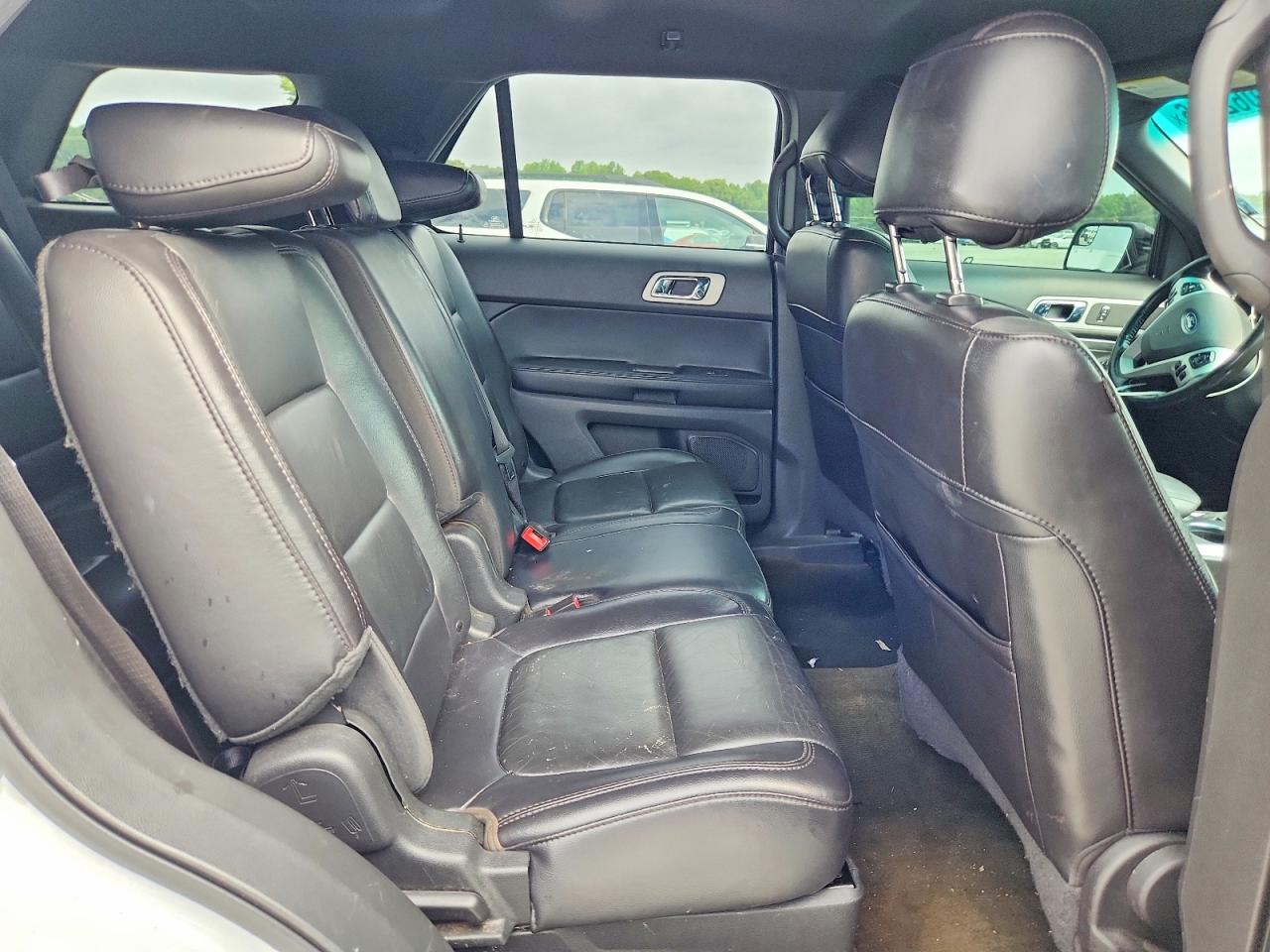 2013 Ford Explorer Xlt White vin: 1FM5K7D8XDGC57443
