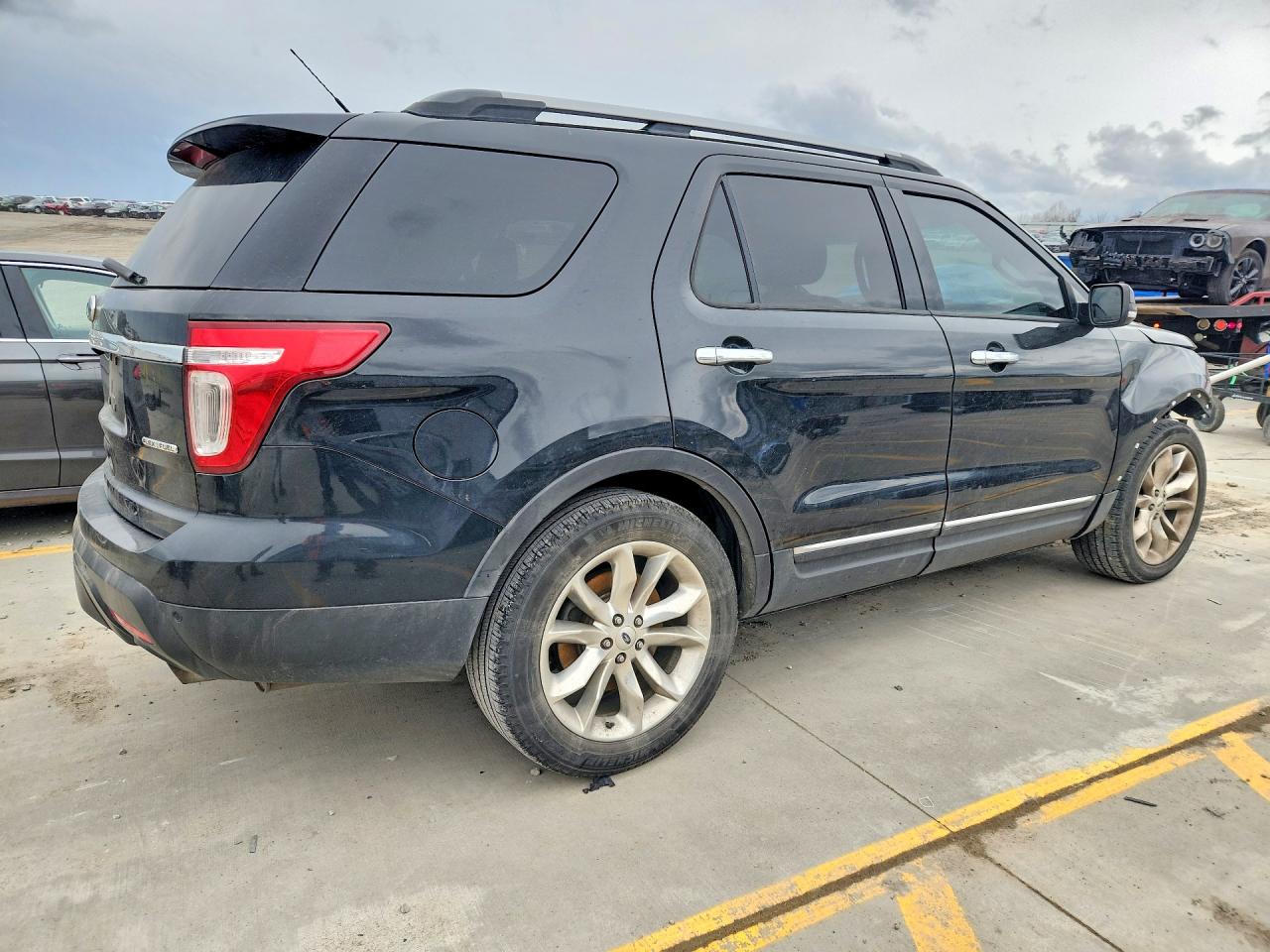 2013 Ford Explorer Xlt Черный vin: 1FM5K7D8XDGC59323