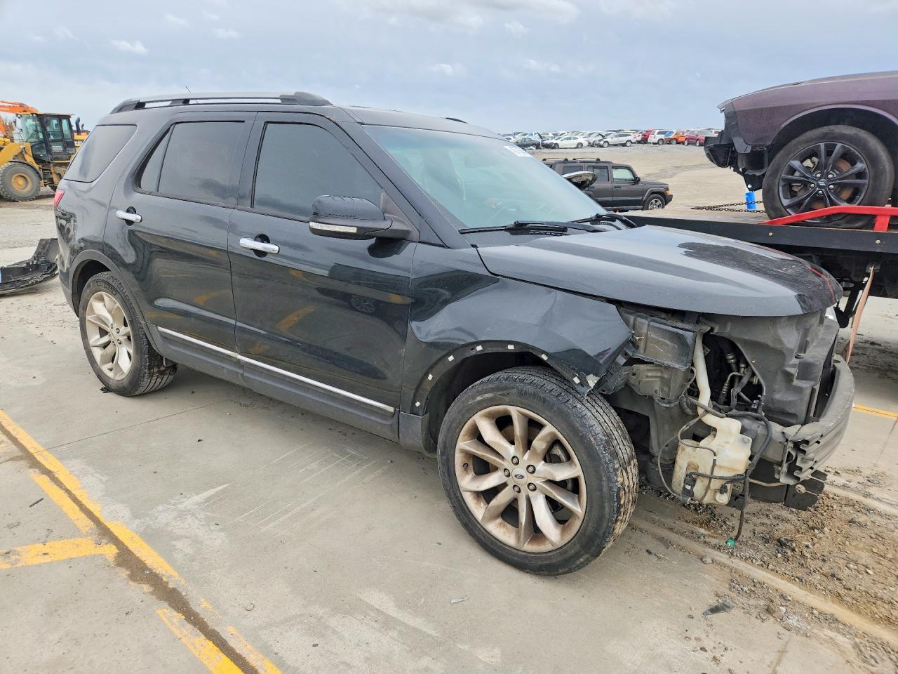 2013 Ford Explorer Xlt Черный vin: 1FM5K7D8XDGC59323