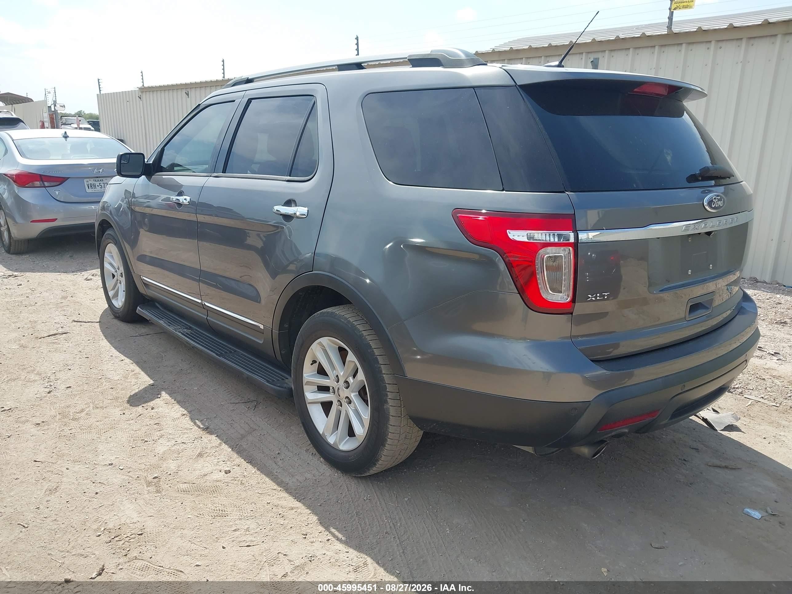 2014 Ford Explorer Xlt Серый vin: 1FM5K7D8XEGA03796