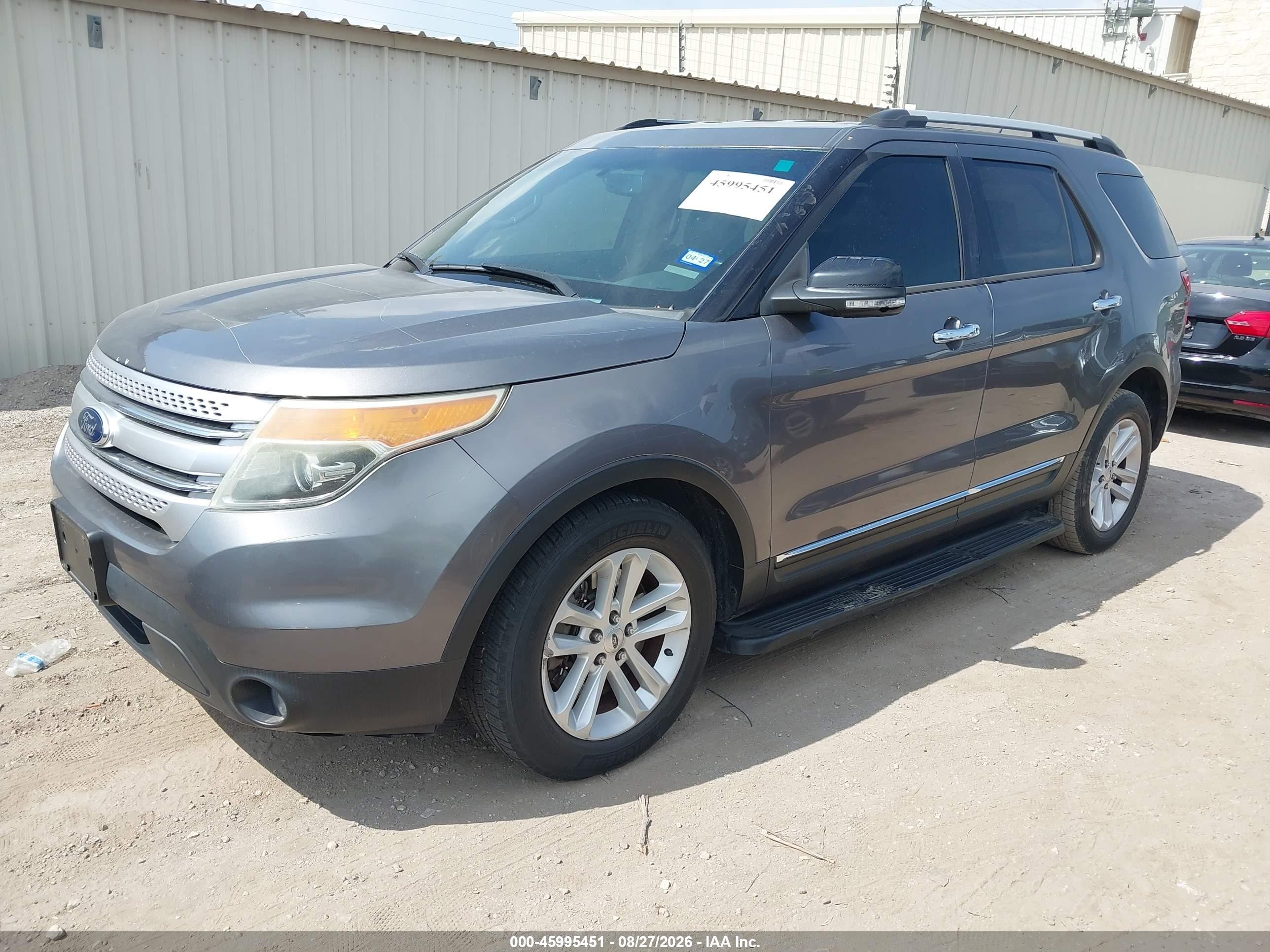 2014 Ford Explorer Xlt Серый vin: 1FM5K7D8XEGA03796