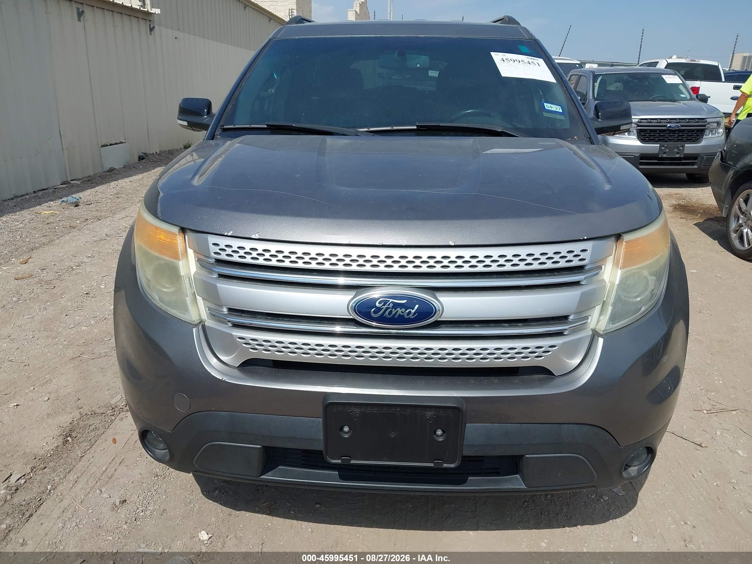 2014 Ford Explorer Xlt Серый vin: 1FM5K7D8XEGA03796
