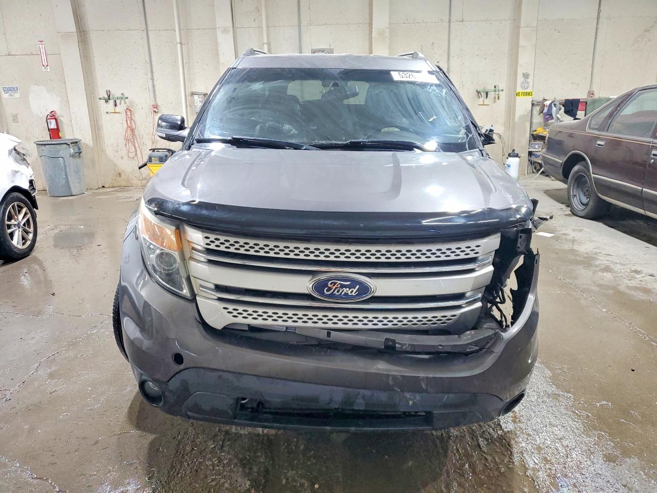 2014 Ford Explorer Xlt Gray vin: 1FM5K7D8XEGA12563