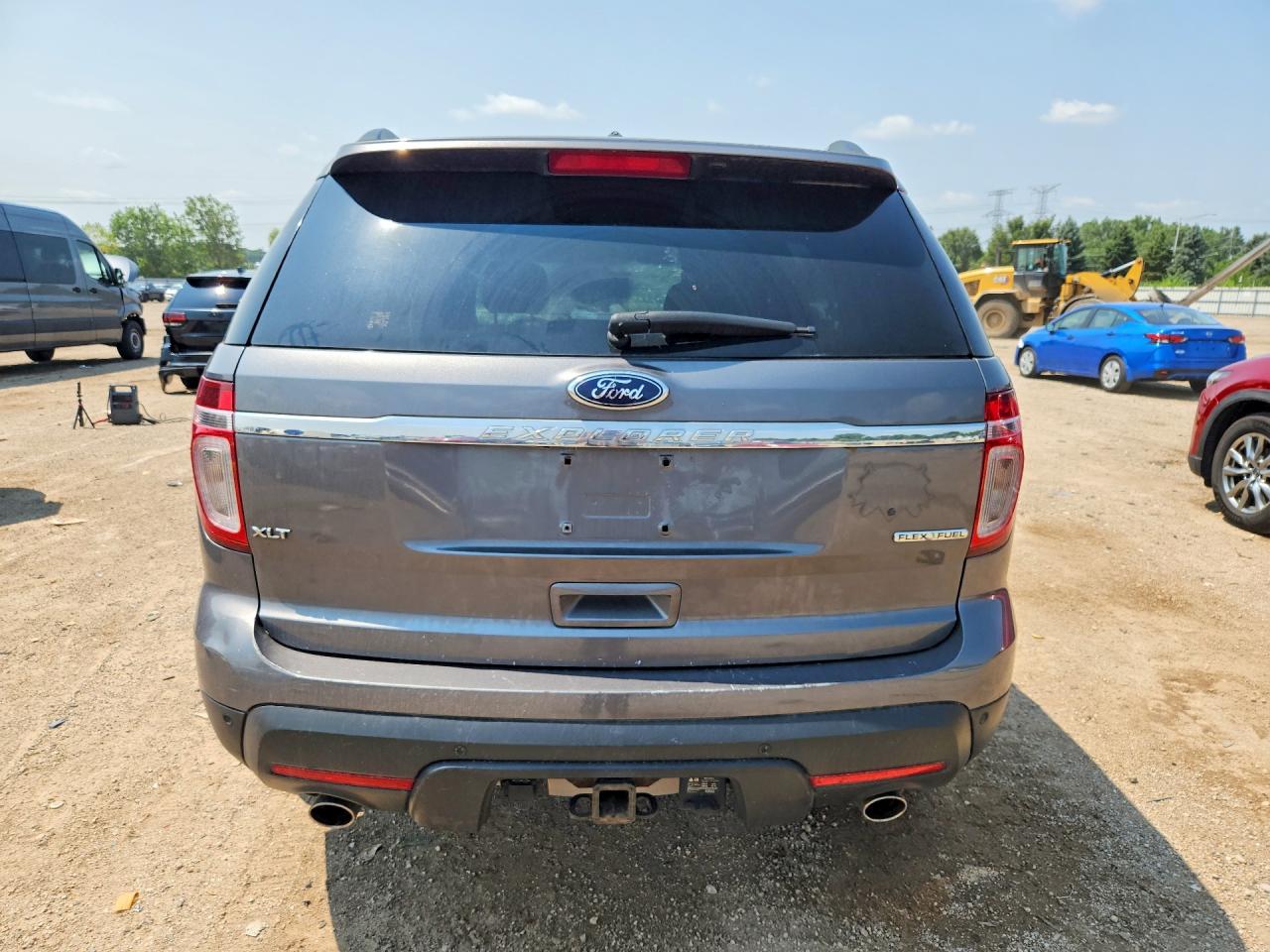 2014 Ford Explorer Xlt Gray vin: 1FM5K7D8XEGA42162