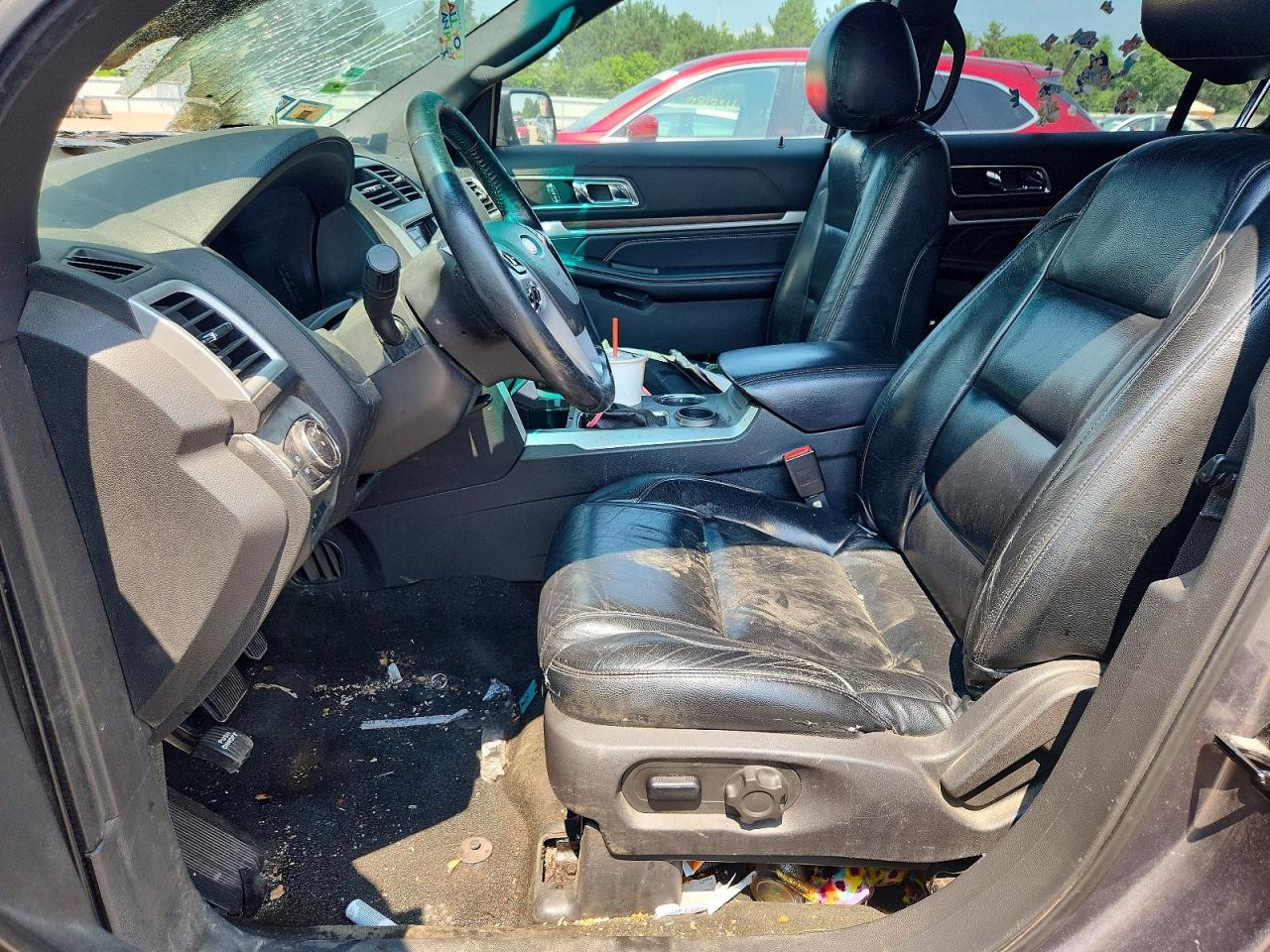 2014 Ford Explorer Xlt Gray vin: 1FM5K7D8XEGA42162