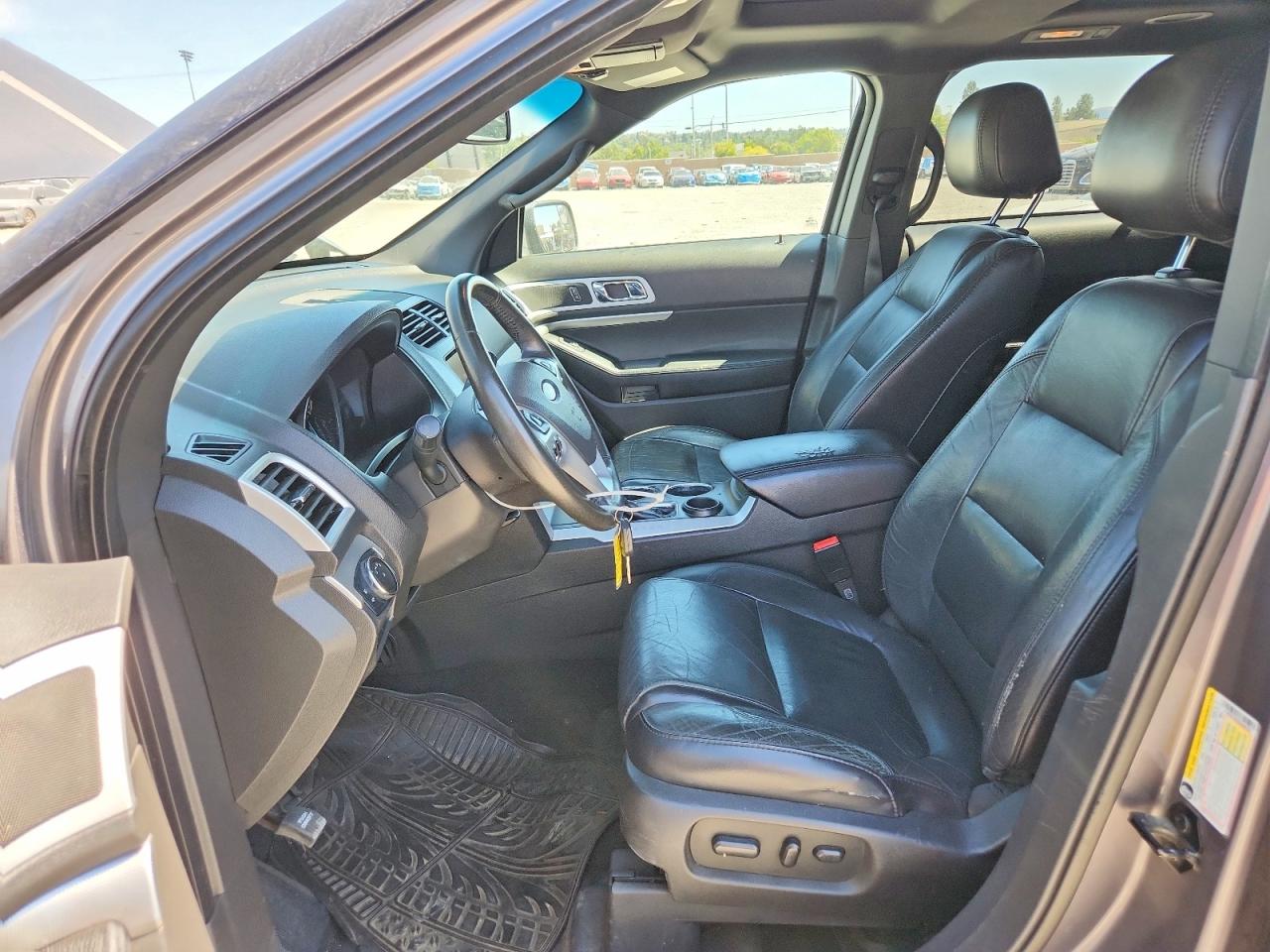 2014 Ford Explorer Xlt Gray vin: 1FM5K7D8XEGA80202