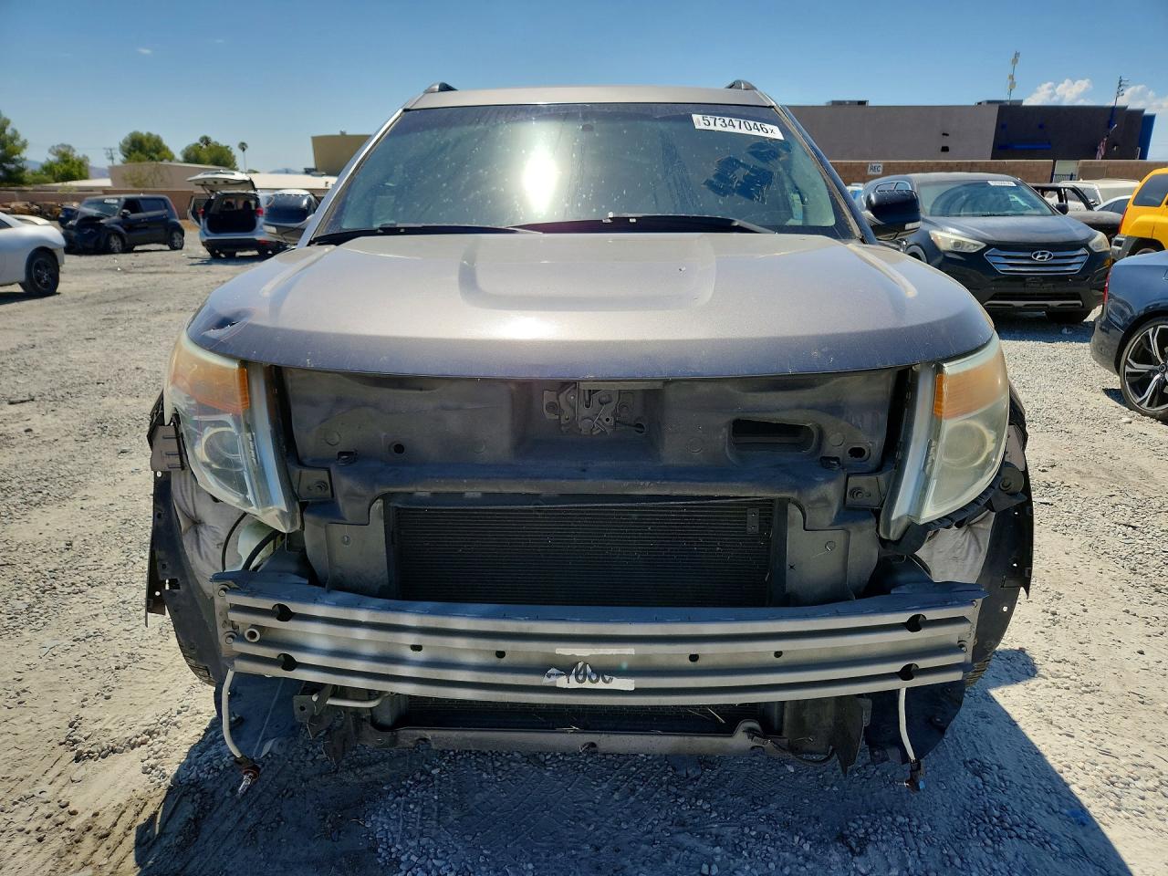 2014 Ford Explorer Xlt Gray vin: 1FM5K7D8XEGA80202