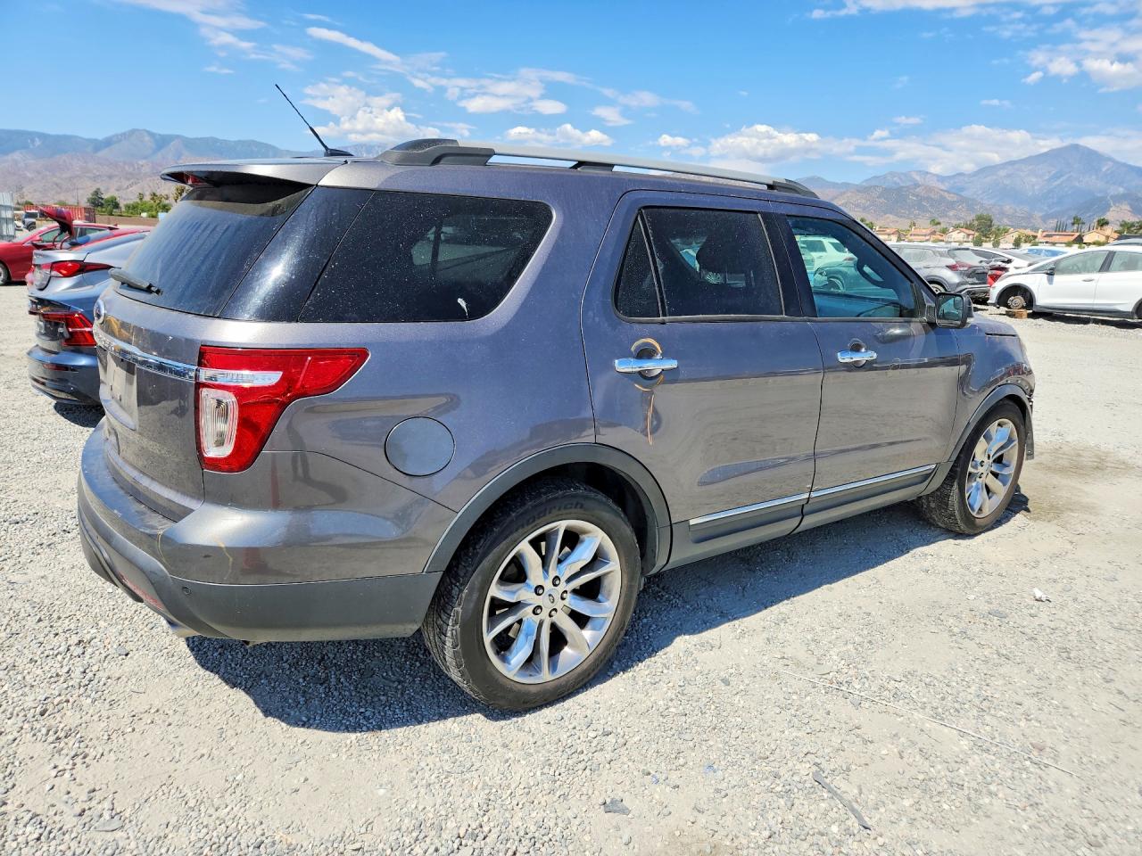 2014 Ford Explorer Xlt Gray vin: 1FM5K7D8XEGA80202