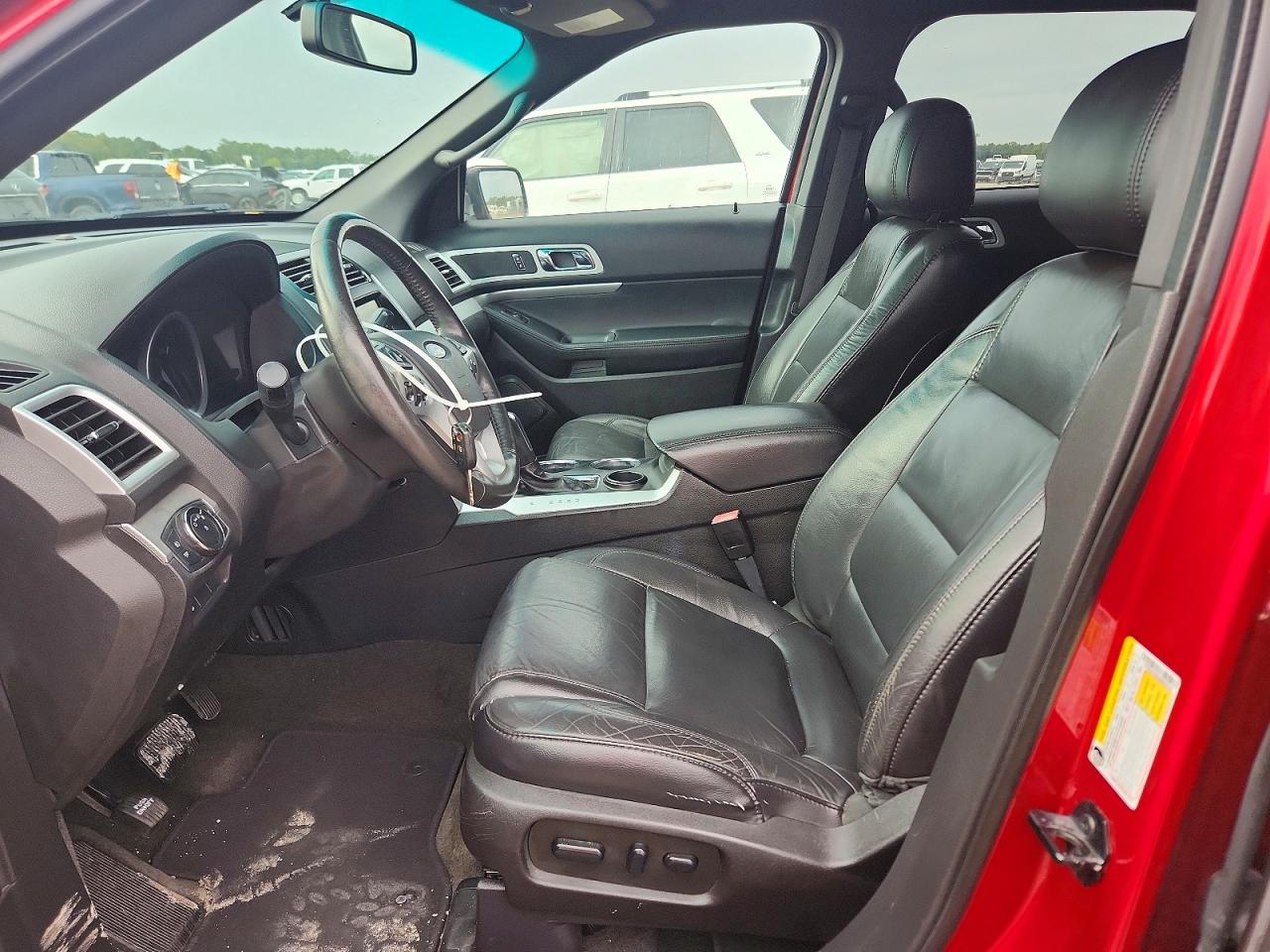 2014 Ford Explorer Xlt Red vin: 1FM5K7D8XEGB58168