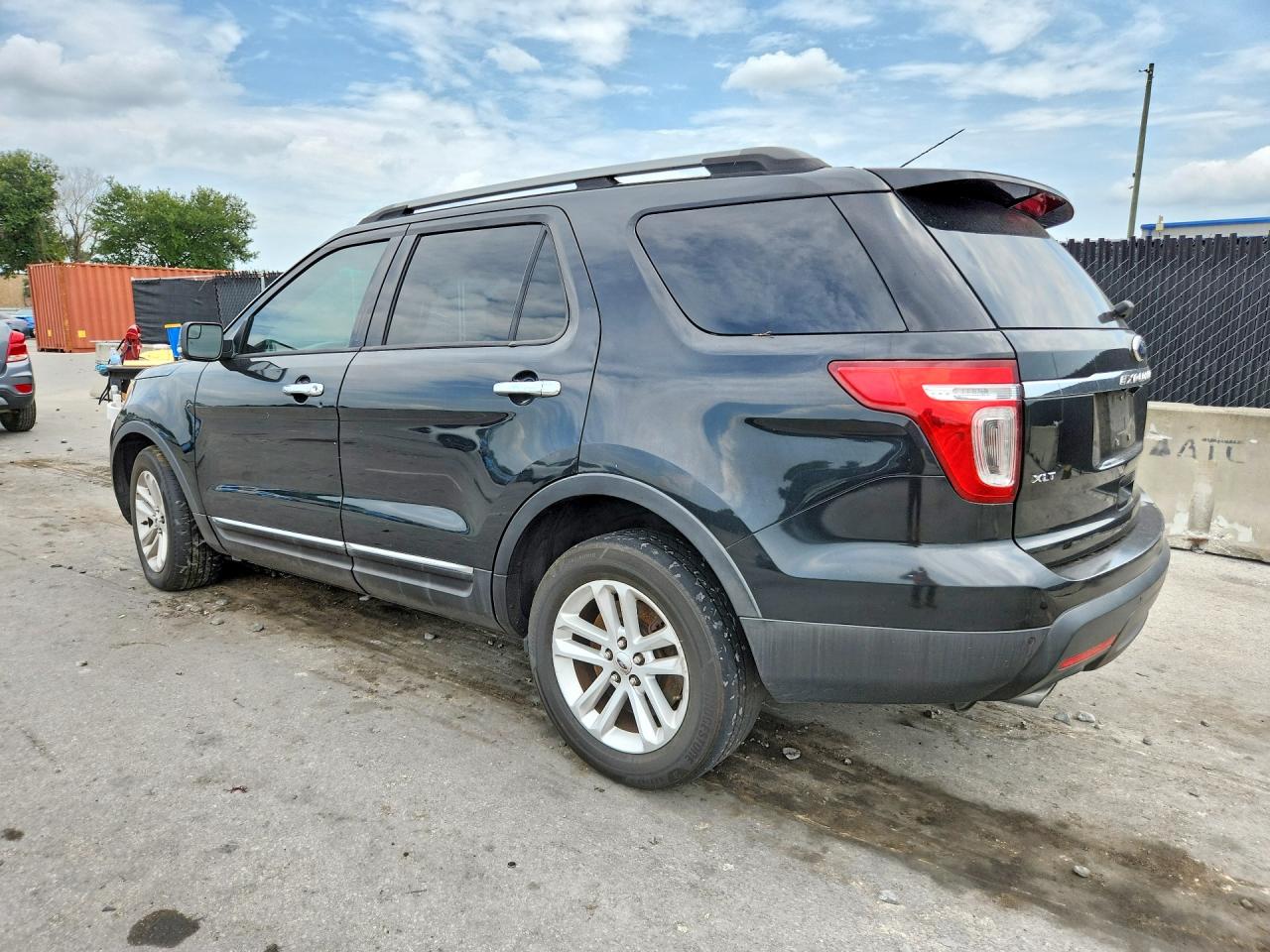 2014 Ford Explorer Xlt Black vin: 1FM5K7D8XEGC05571