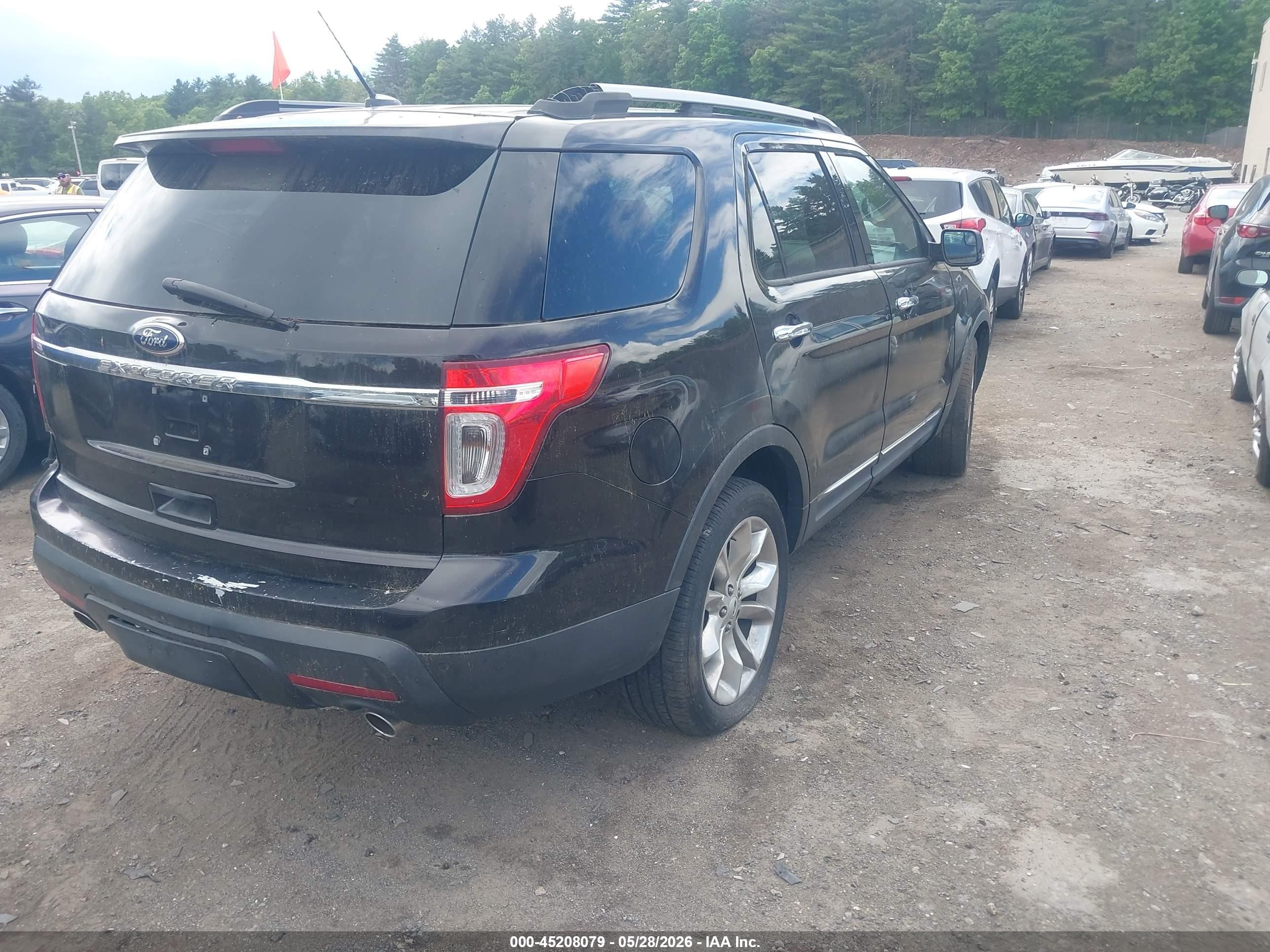 2014 Ford Explorer Xlt Black vin: 1FM5K7D8XEGC19356