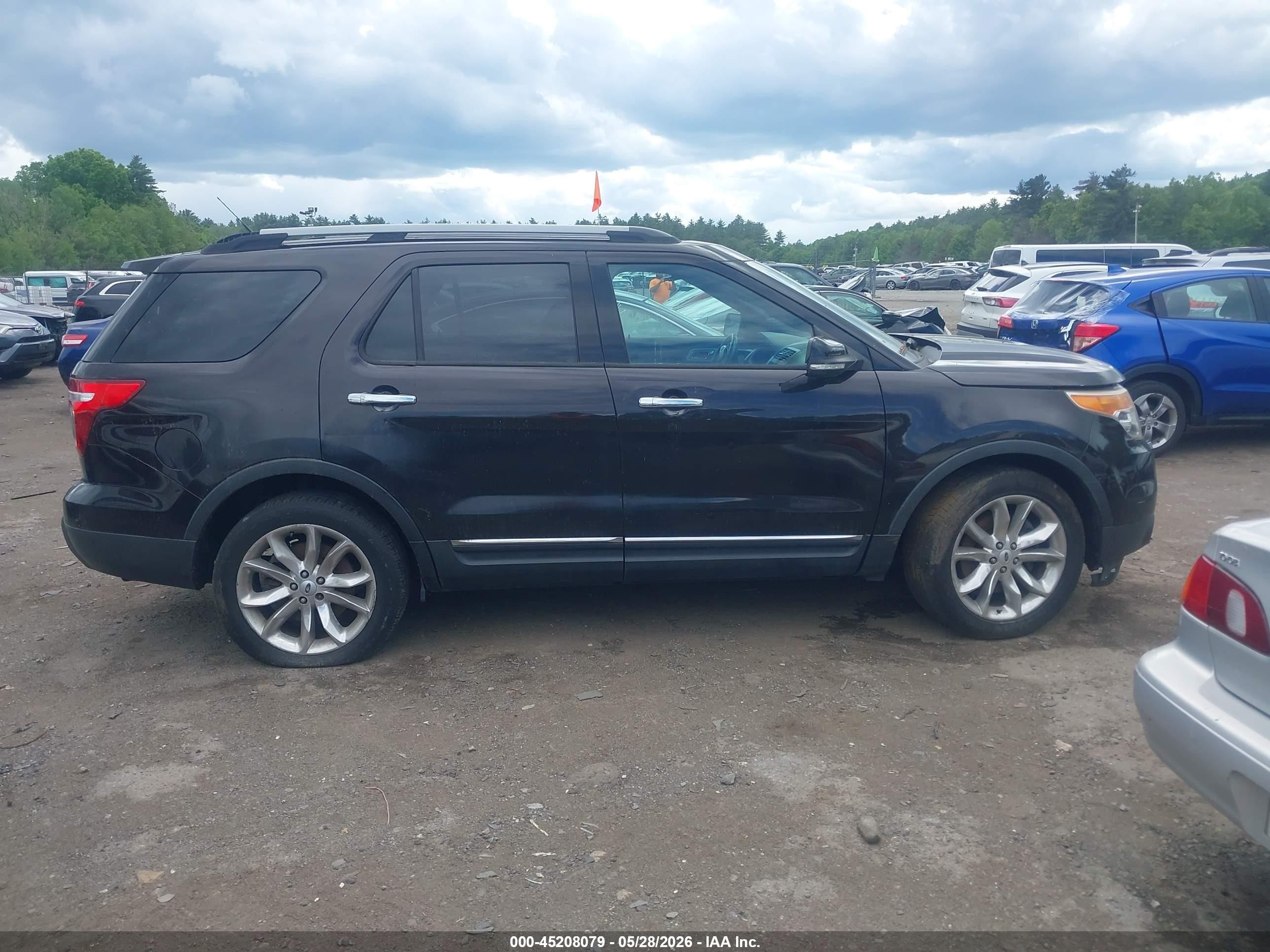 2014 Ford Explorer Xlt Black vin: 1FM5K7D8XEGC19356