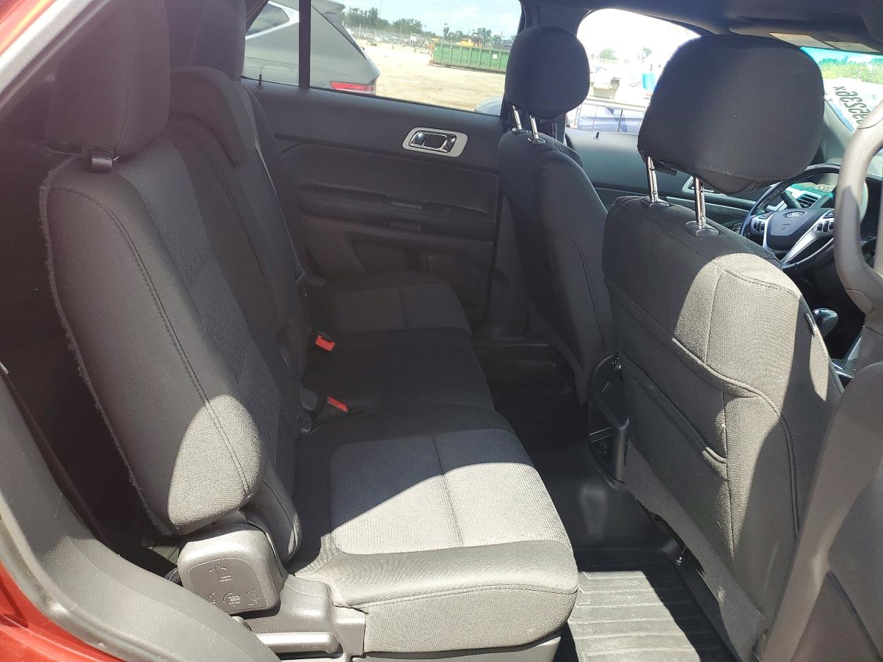 2014 Ford Explorer Xlt Orange vin: 1FM5K7D8XEGC27683