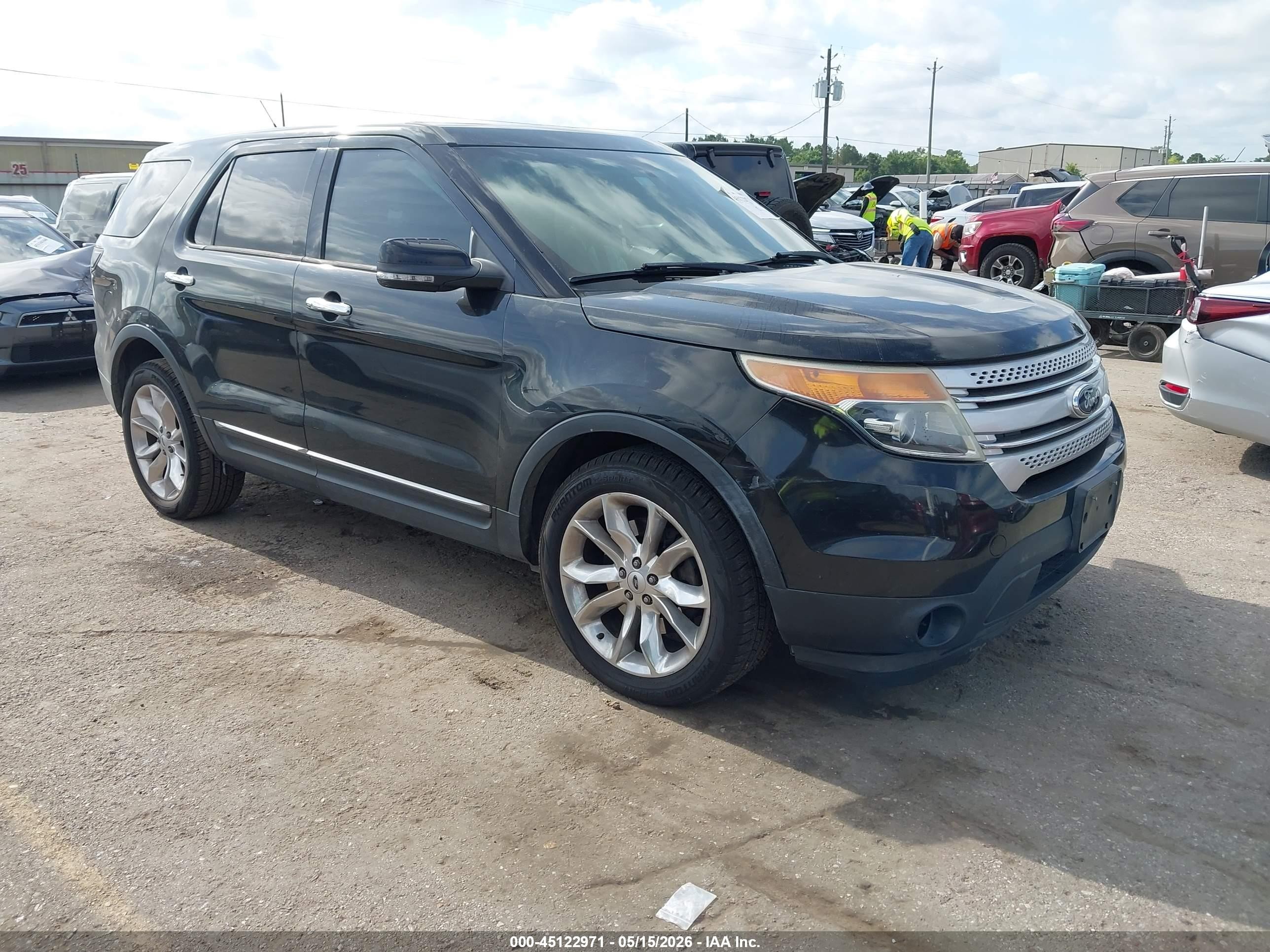 2014 Ford Explorer Xlt Black vin: 1FM5K7D8XEGC34651