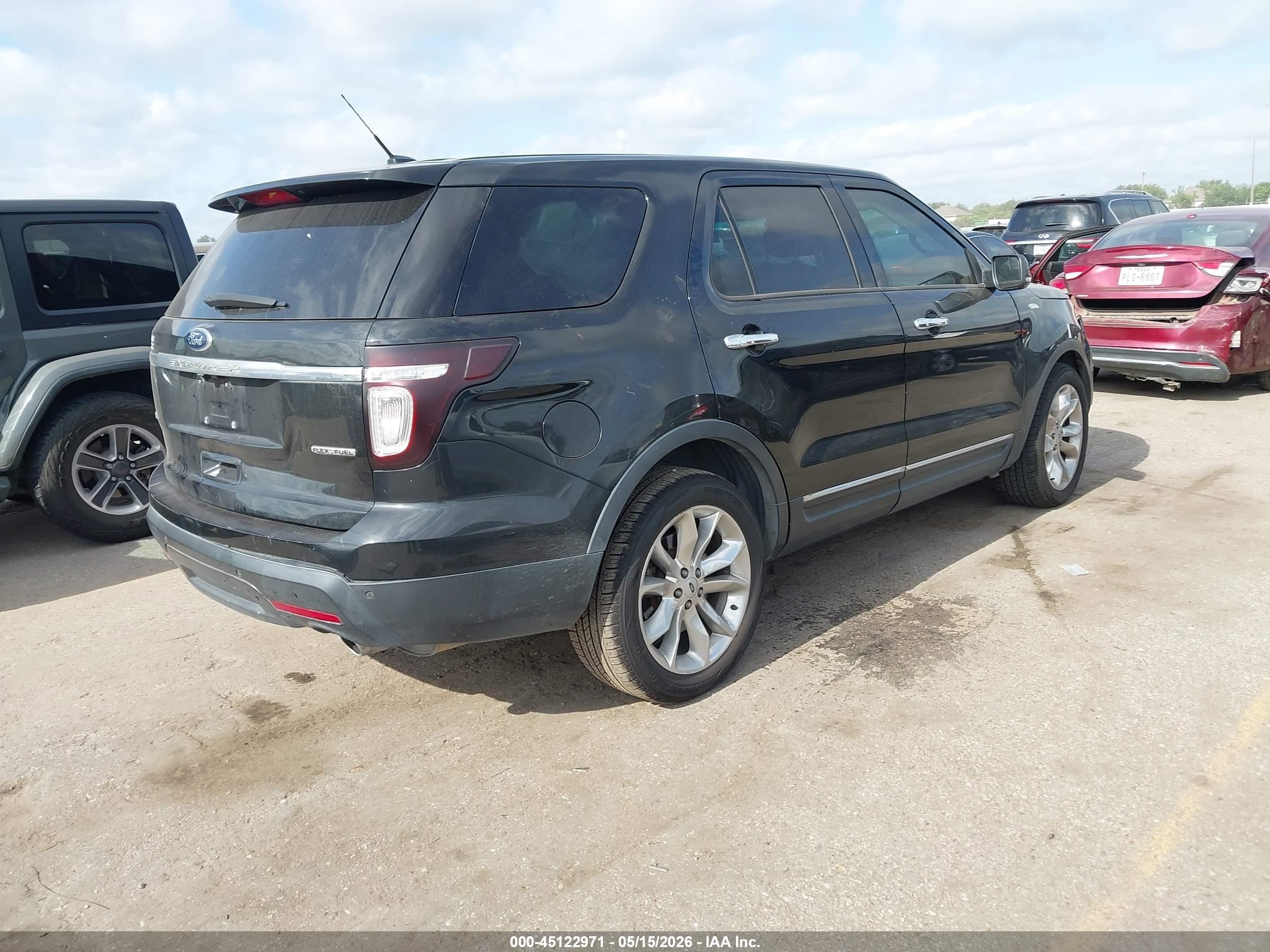 2014 Ford Explorer Xlt Black vin: 1FM5K7D8XEGC34651