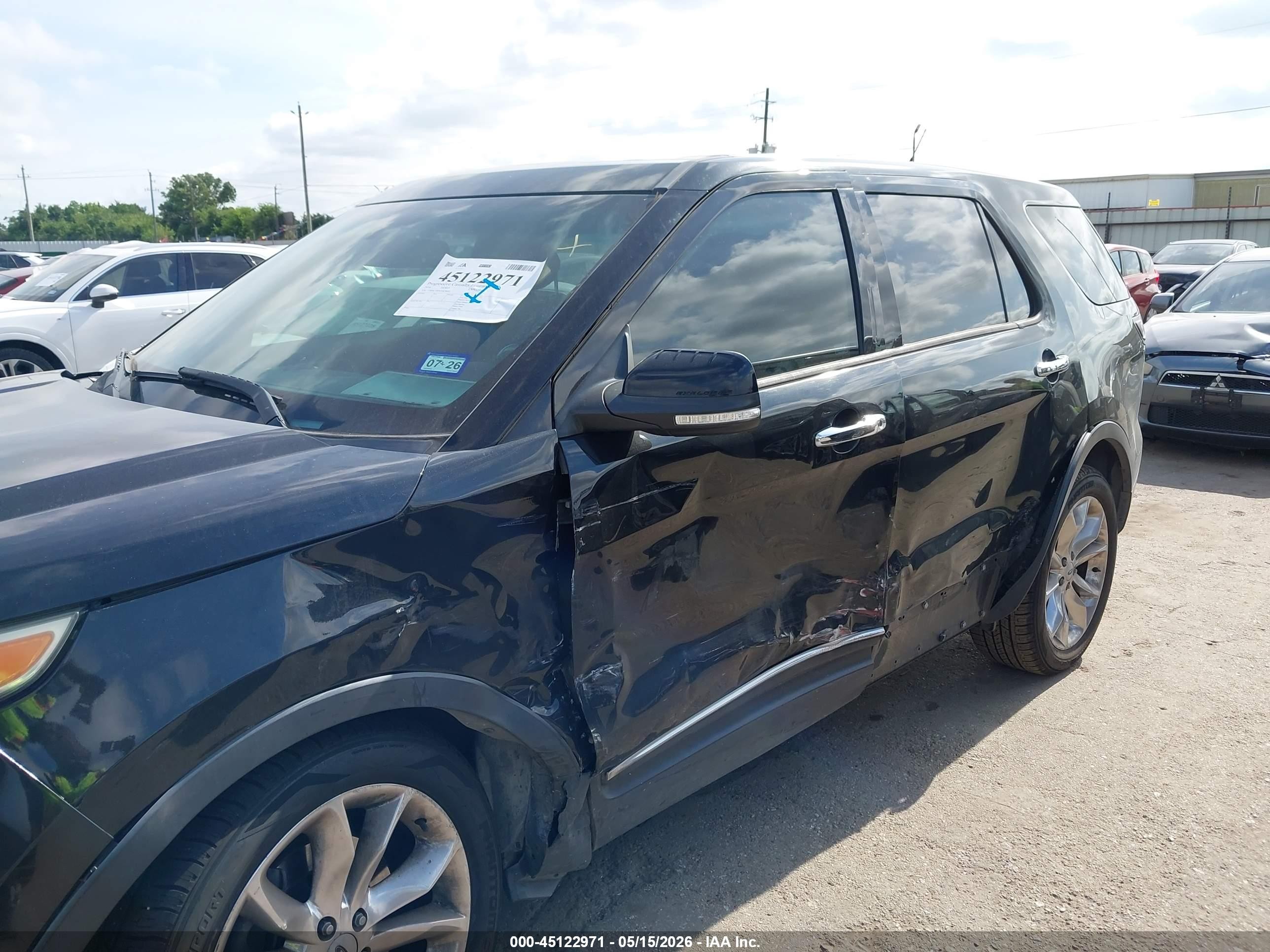 2014 Ford Explorer Xlt Black vin: 1FM5K7D8XEGC34651
