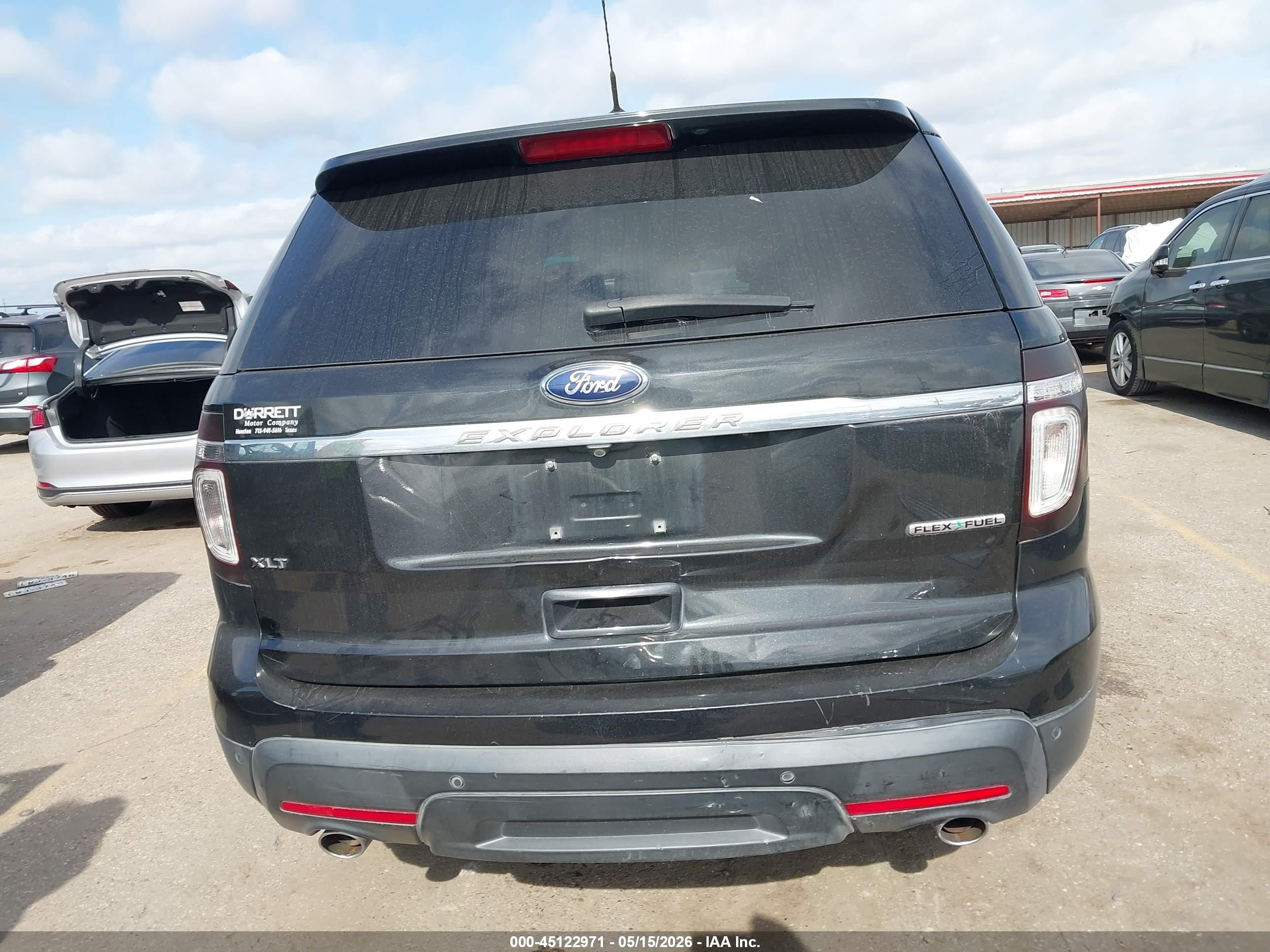 2014 Ford Explorer Xlt Black vin: 1FM5K7D8XEGC34651